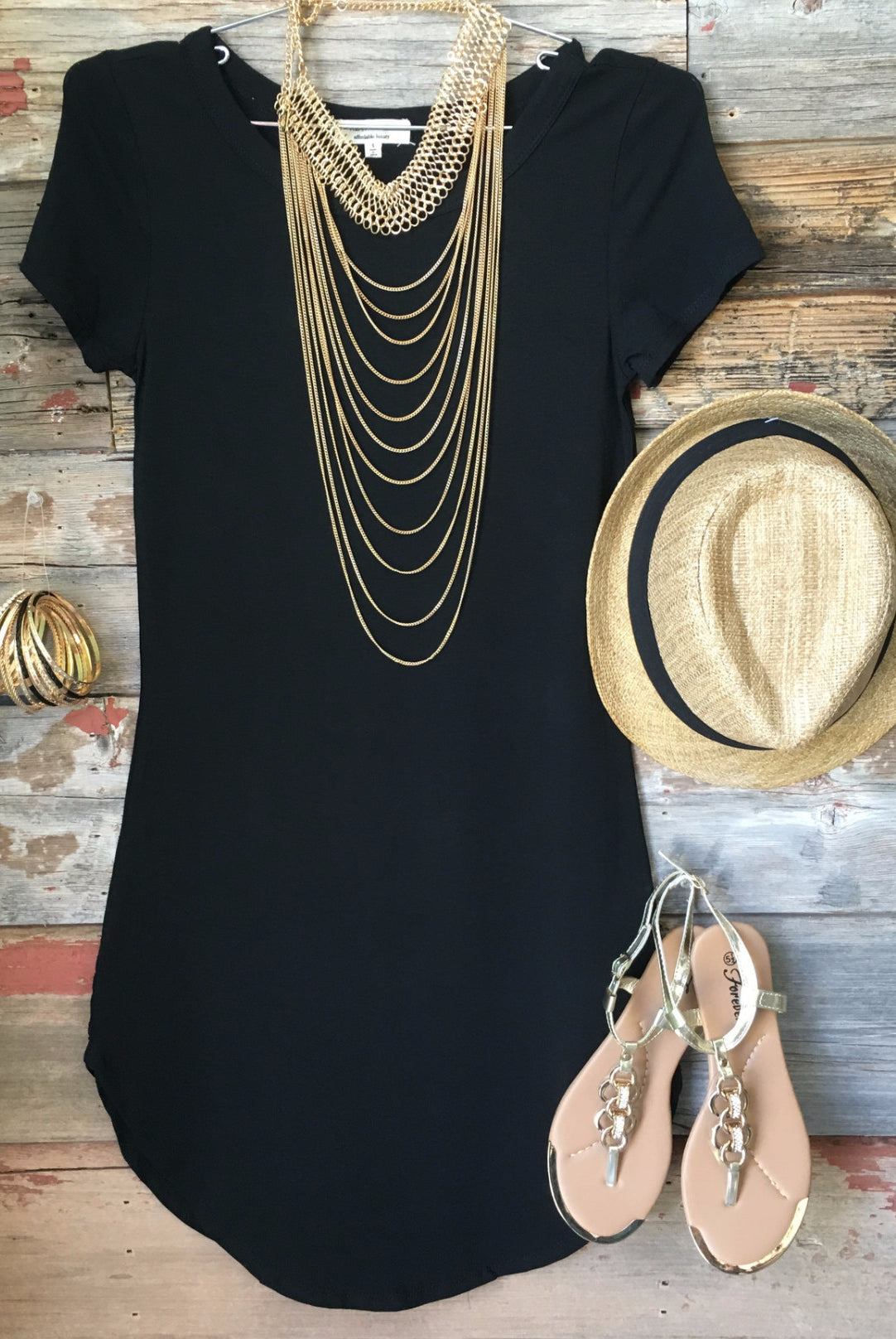 Fun in the Sun Tunic Dress: Black-Top-privityboutique-Privity Boutique, Women’s Fashion Boutique in Mesa, Arizona