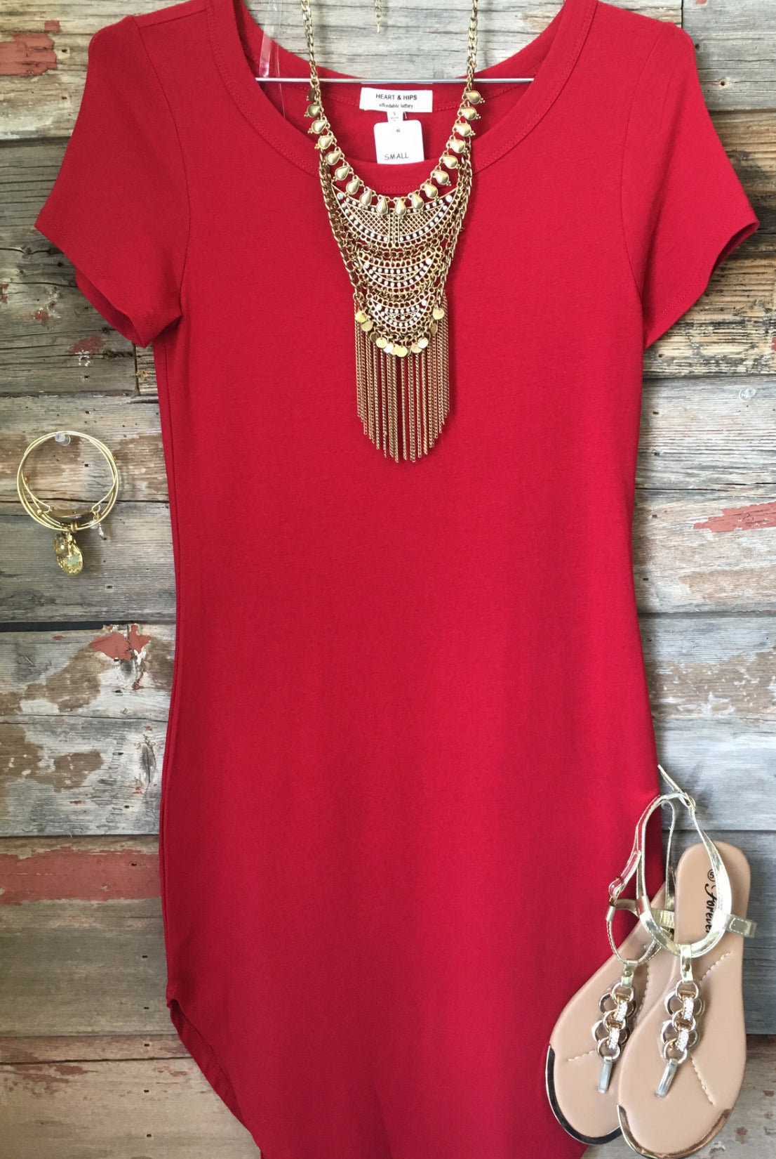 Fun in the Sun Tunic Dress: Ruby Red-Top-privityboutique-Privity Boutique, Women’s Fashion Boutique in Mesa, Arizona