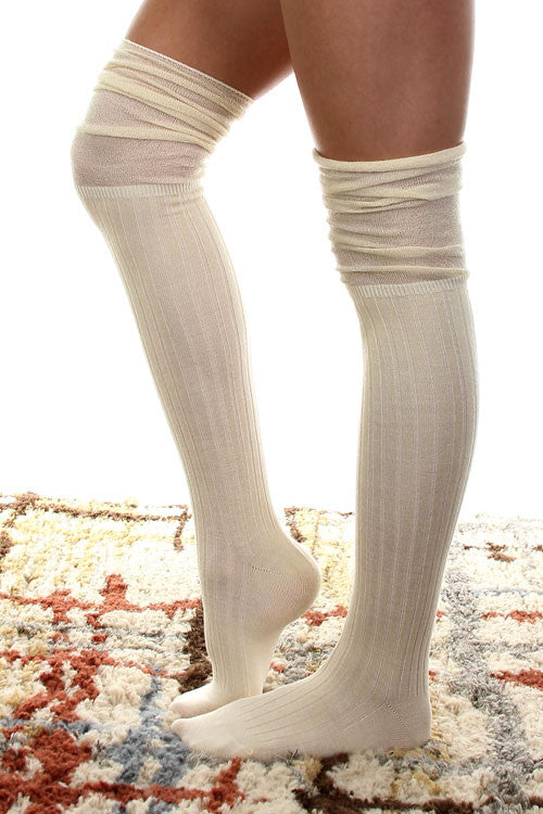 Over the Knee Slouchy Socks: Multiple Colors-privityboutique-Privity Boutique, Women’s Fashion Boutique in Mesa, Arizona
