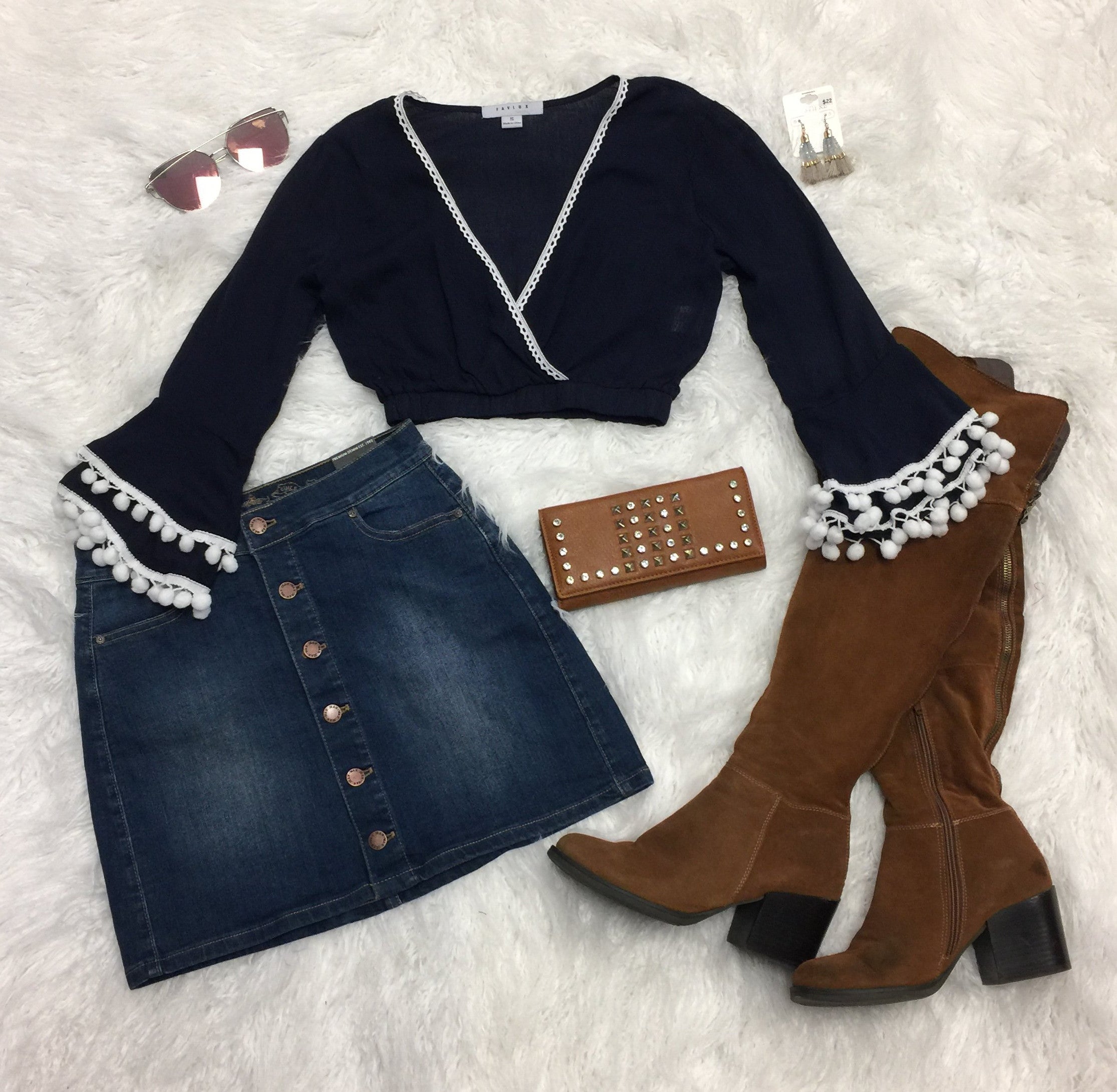 Peppy Pom Pom Top-Top-privityboutique.com-Privity Boutique, Women’s Fashion Boutique in Mesa, Arizona