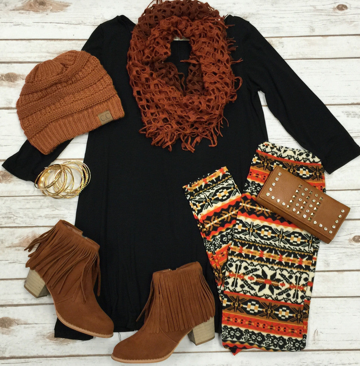 Long 2-tone Infiniti Scarf: Multiple Colors-bandeau-privityboutique-Privity Boutique, Women’s Fashion Boutique in Mesa, Arizona