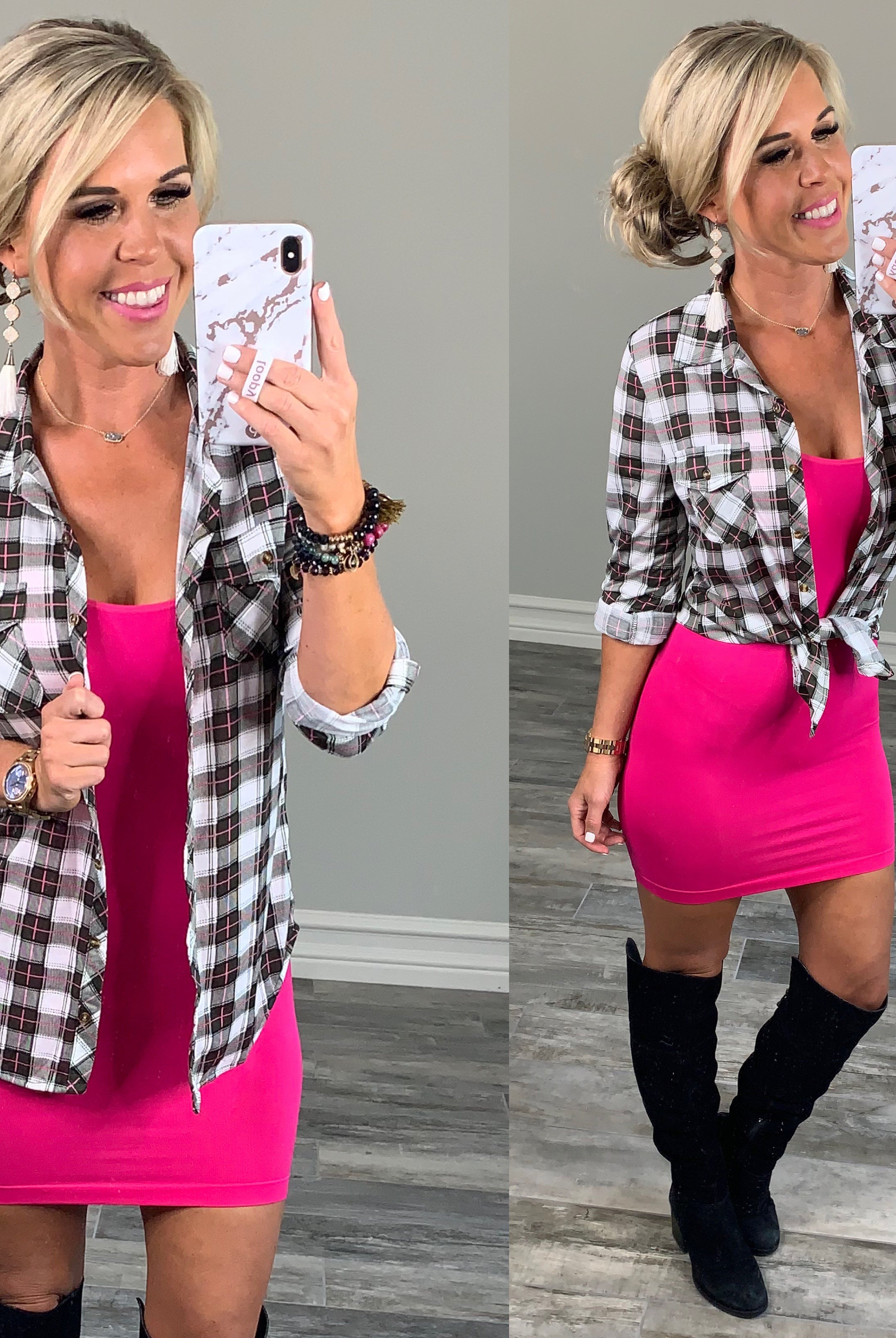 Long Layering Tank Dress: Multiple Colors-Top-privityboutique.com-Privity Boutique, Women’s Fashion Boutique in Mesa, Arizona