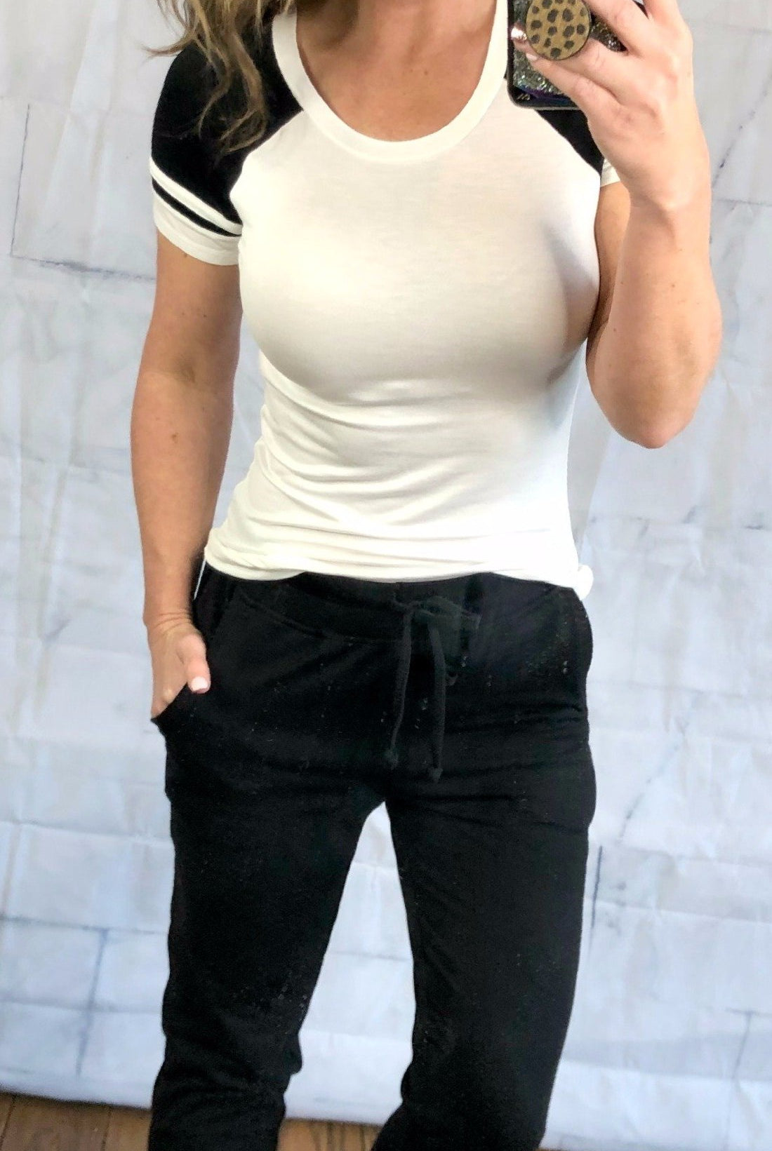 Black Pocket Joggers-joggers-privityboutique.com-Privity Boutique, Women’s Fashion Boutique in Mesa, Arizona