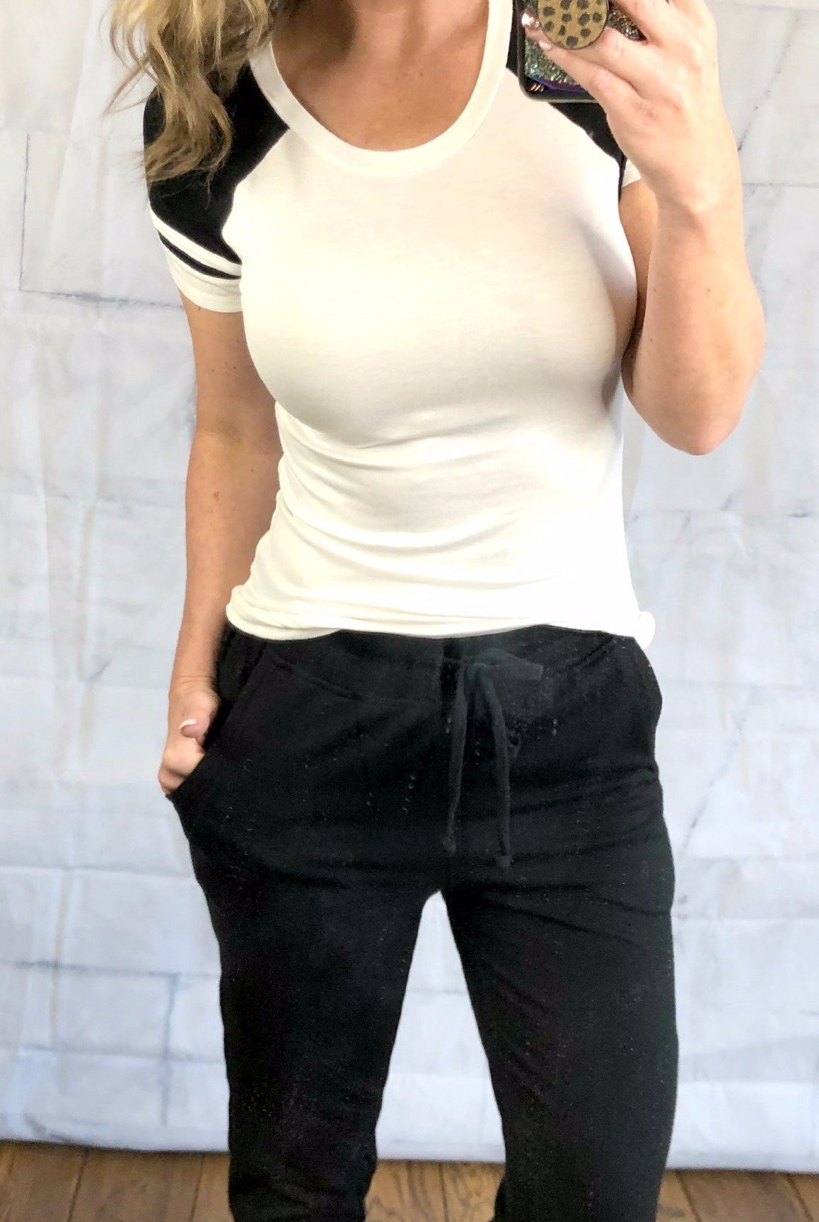 Black Pocket Joggers-joggers-privityboutique.com-Privity Boutique, Women’s Fashion Boutique in Mesa, Arizona