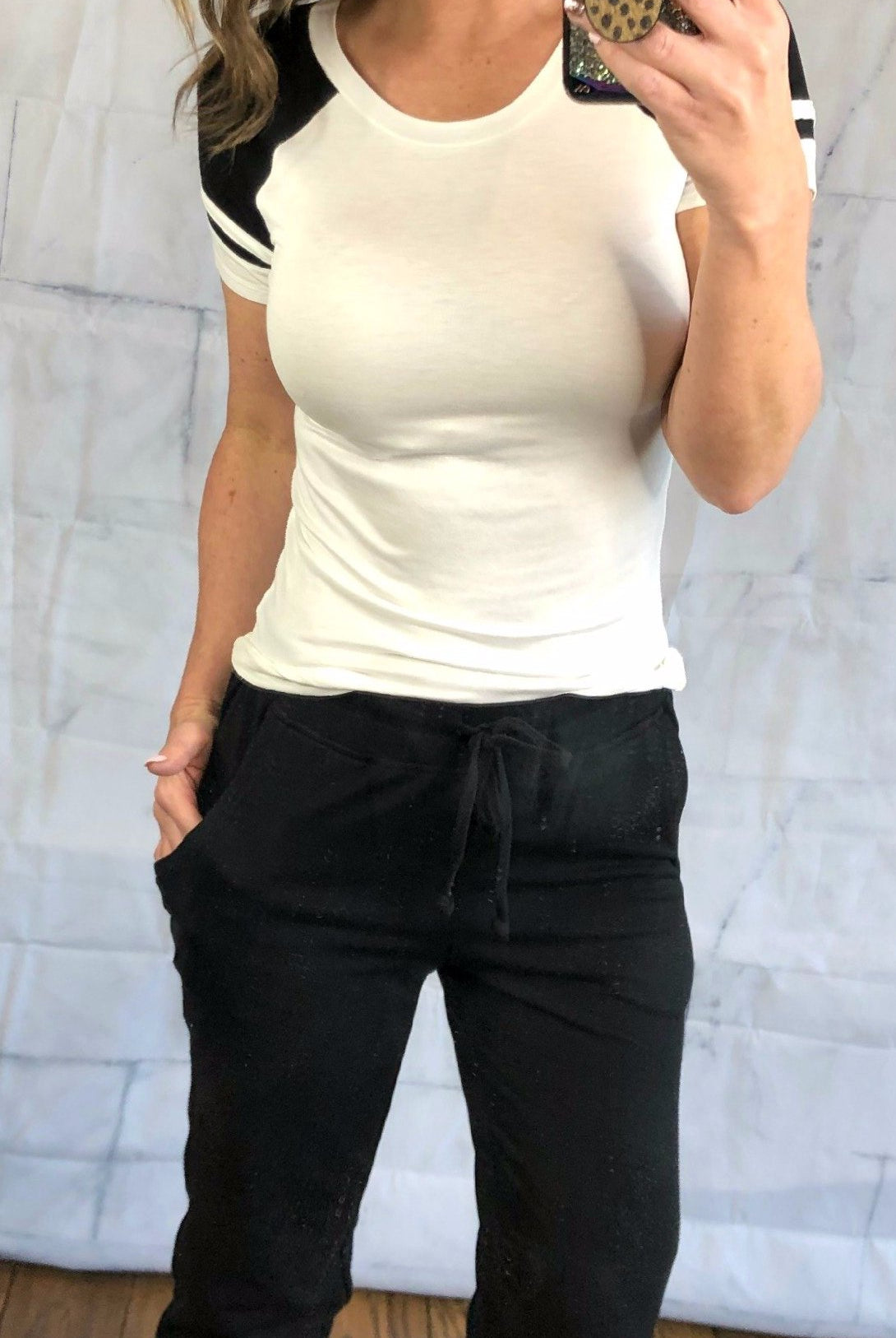 Black Pocket Joggers-joggers-privityboutique.com-Privity Boutique, Women’s Fashion Boutique in Mesa, Arizona