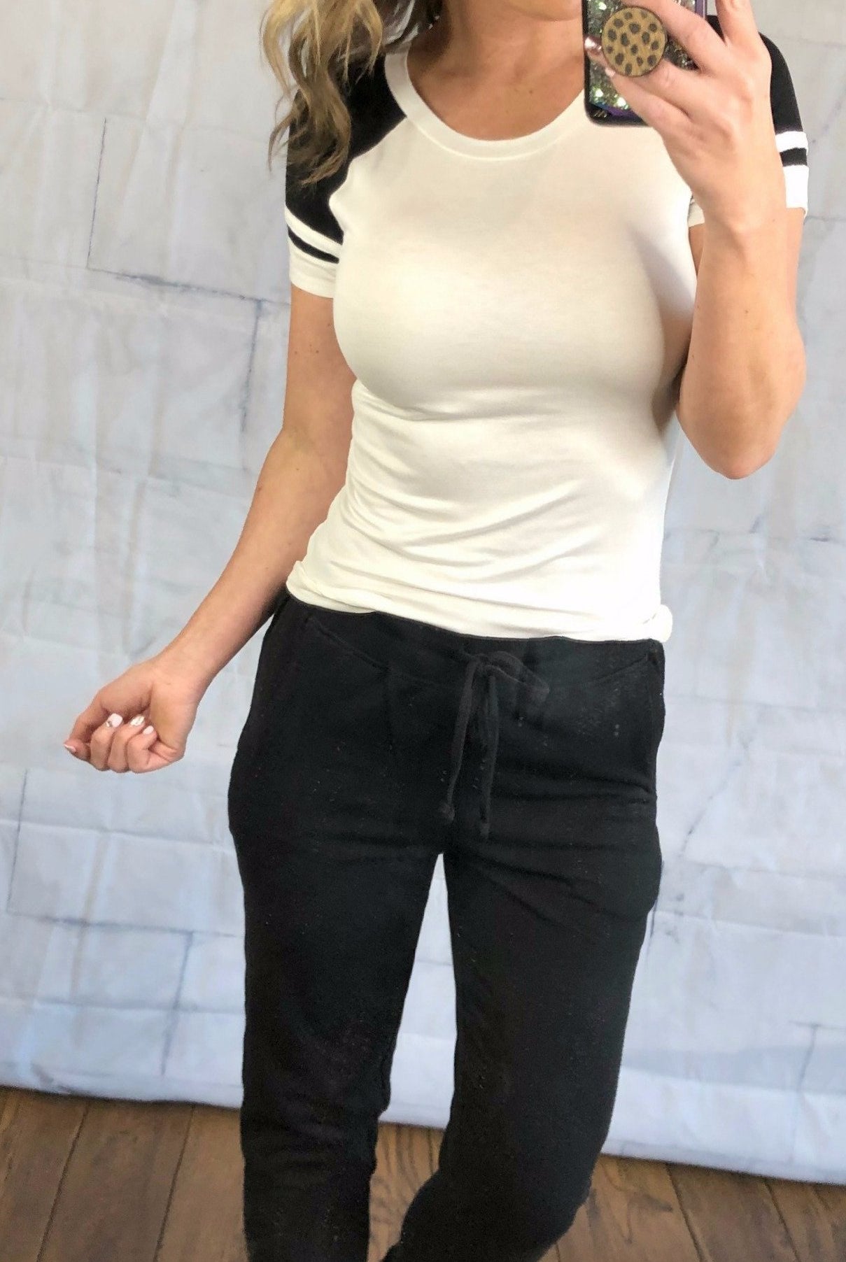 Black Pocket Joggers-joggers-privityboutique.com-Privity Boutique, Women’s Fashion Boutique in Mesa, Arizona