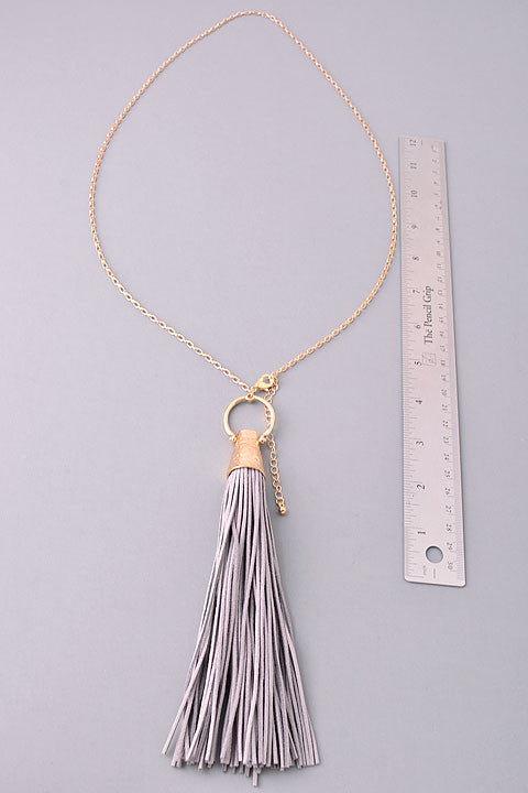 Break Free Necklace: Grey-privityboutique-Privity Boutique, Women’s Fashion Boutique in Mesa, Arizona