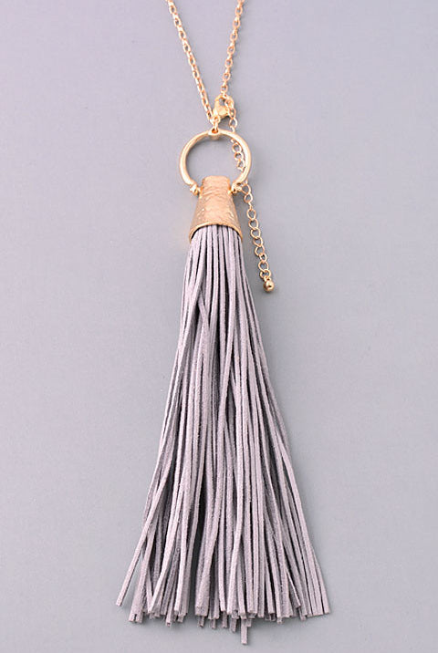 Break Free Necklace: Grey-privityboutique-Privity Boutique, Women’s Fashion Boutique in Mesa, Arizona