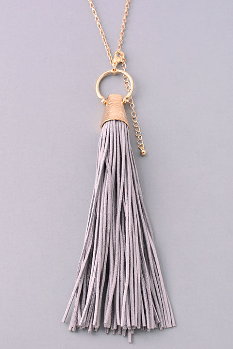 Break Free Necklace: Grey-privityboutique-Privity Boutique, Women’s Fashion Boutique in Mesa, Arizona