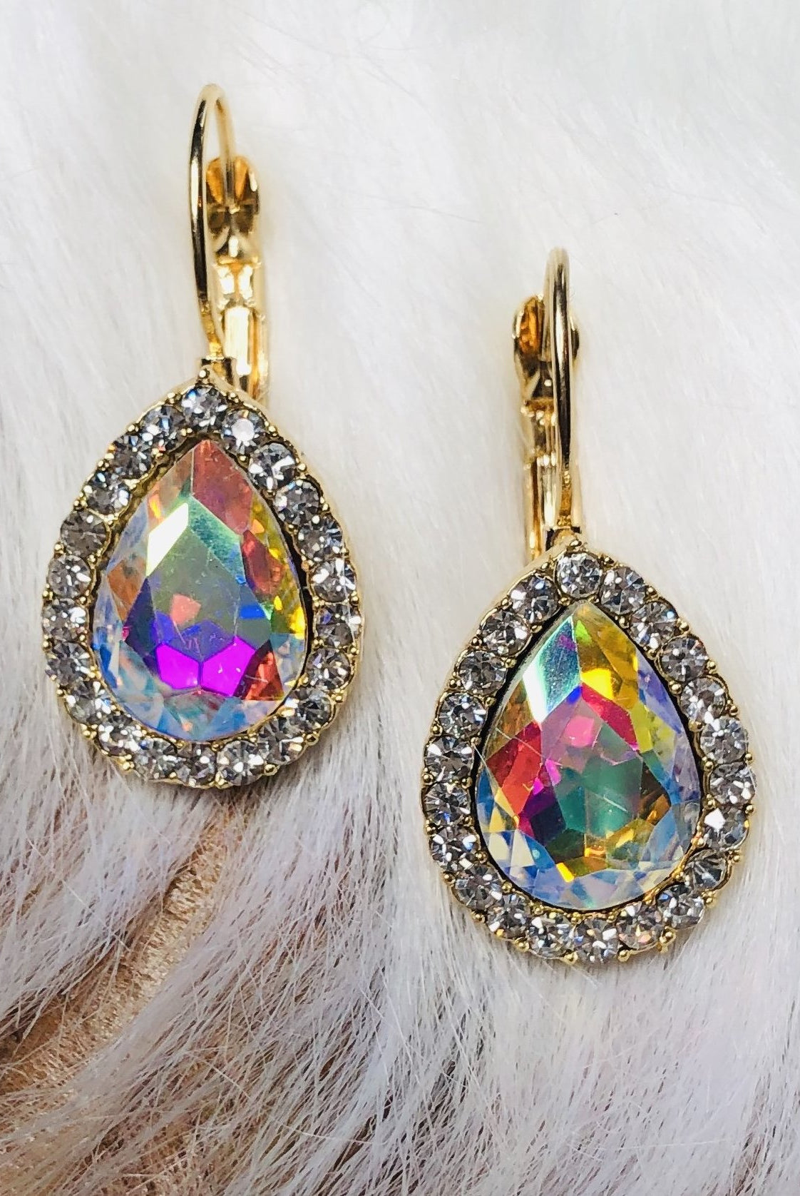 Simply Radiant Diamond Earrings: Gold-earrings-privityboutique.com-Privity Boutique, Women’s Fashion Boutique in Mesa, Arizona