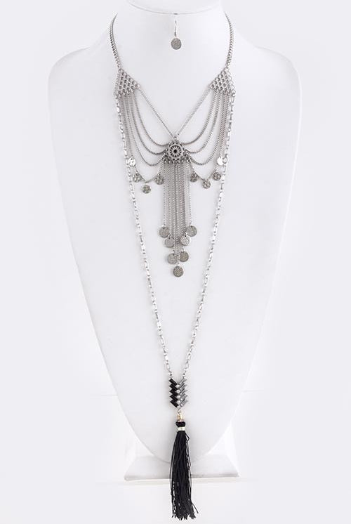Beautiful You Necklace: Black-bubble necklace-privityboutique.com-Privity Boutique, Women’s Fashion Boutique in Mesa, Arizona