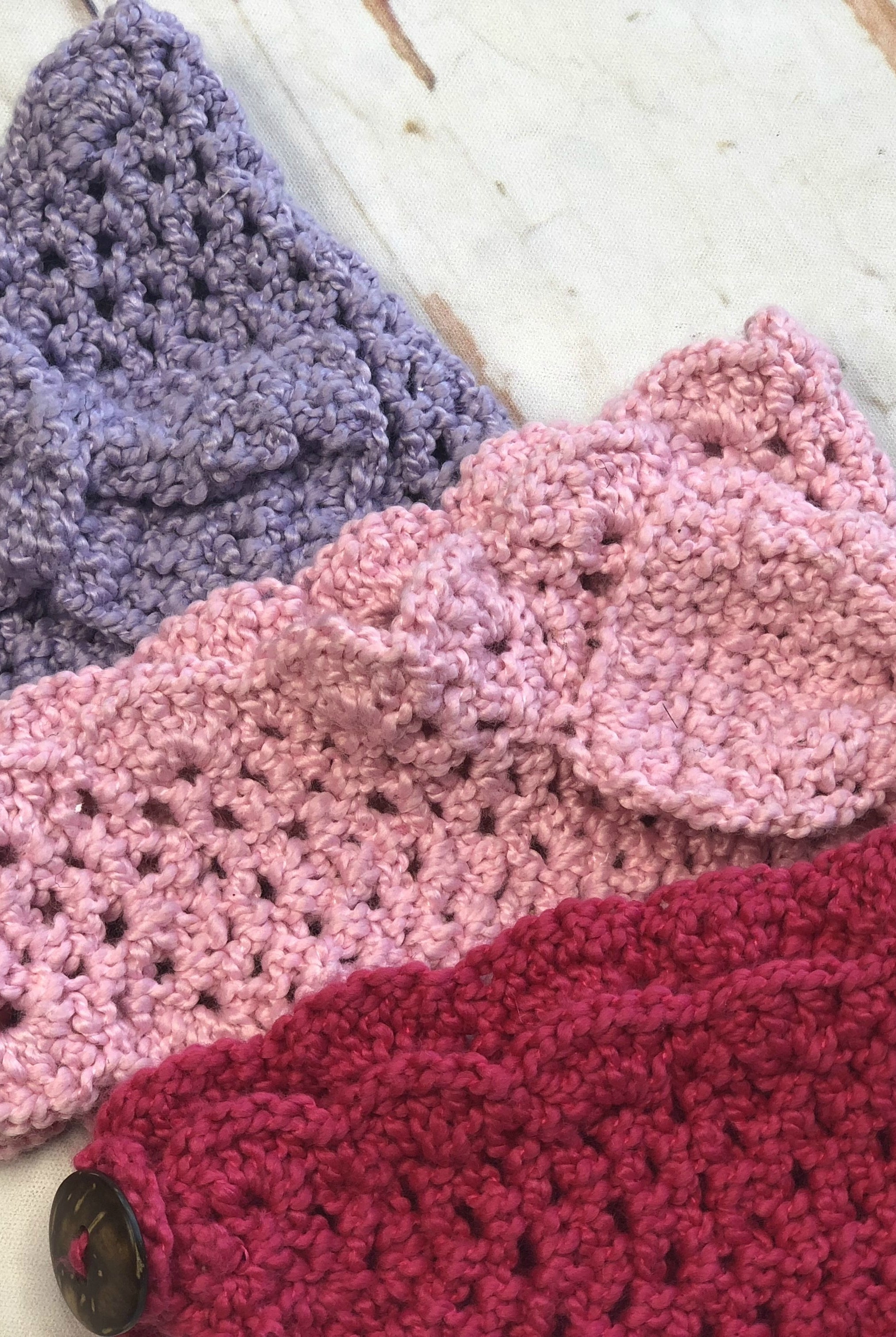 Crochet Bow Fun Headwrap: Multiple Colors-Headwrap-privityboutique.com-Privity Boutique, Women’s Fashion Boutique in Mesa, Arizona