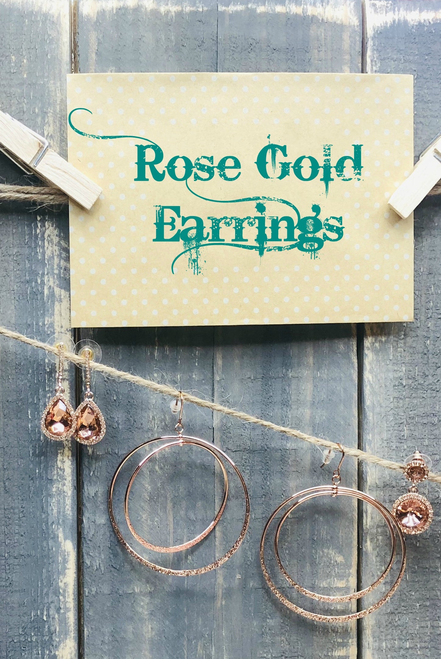 Dainty Rose Gold Earrings: Multiple Styles-earrings-privityboutique.com-Privity Boutique, Women’s Fashion Boutique in Mesa, Arizona