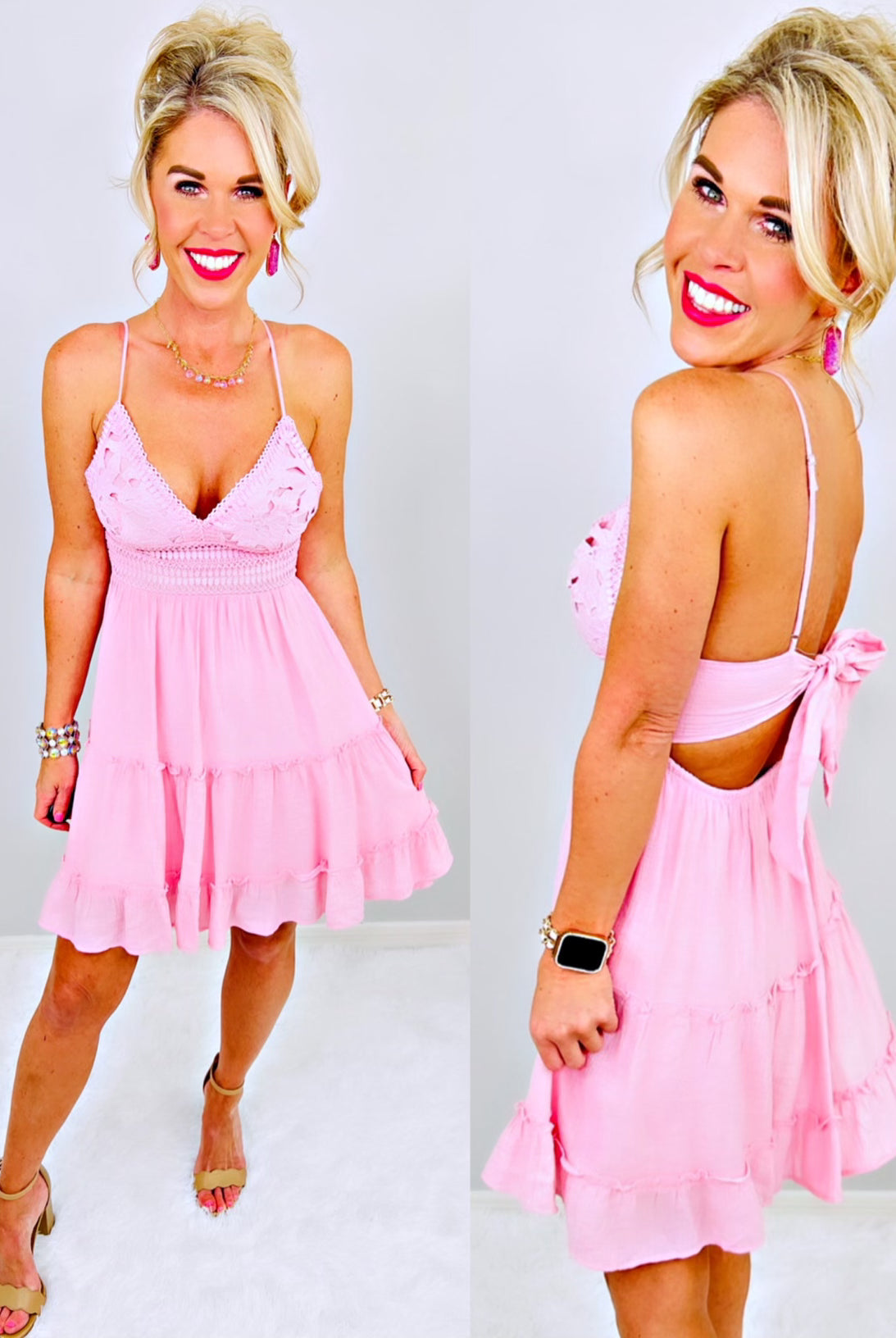 It All Begins With Love Dress - Pink-Dress-privityboutique.com-Privity Boutique, Women’s Fashion Boutique in Mesa, Arizona