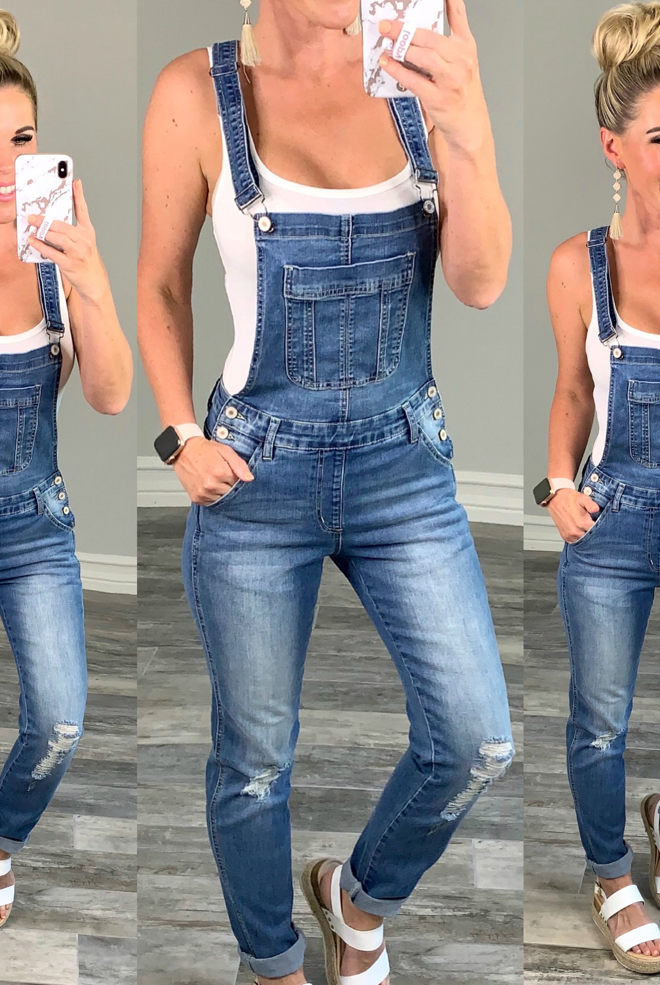 Best Overall Light Wash Overalls-jeans-privityboutique-Privity Boutique, Women’s Fashion Boutique in Mesa, Arizona