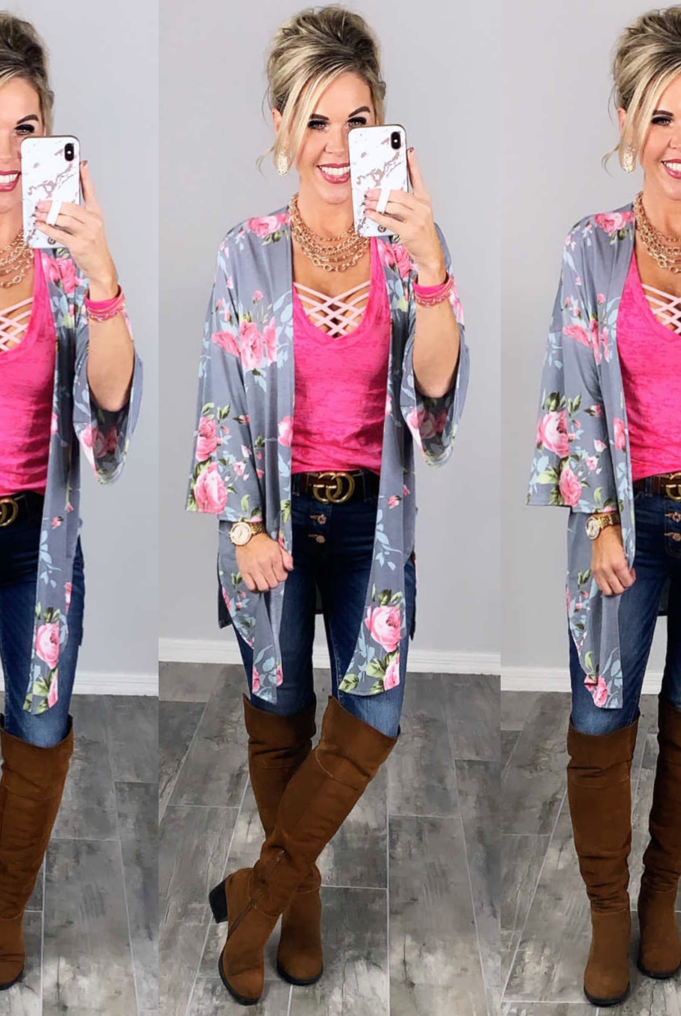 Fairytale Florals Kimono-kimono-privityboutique-Privity Boutique, Women’s Fashion Boutique in Mesa, Arizona