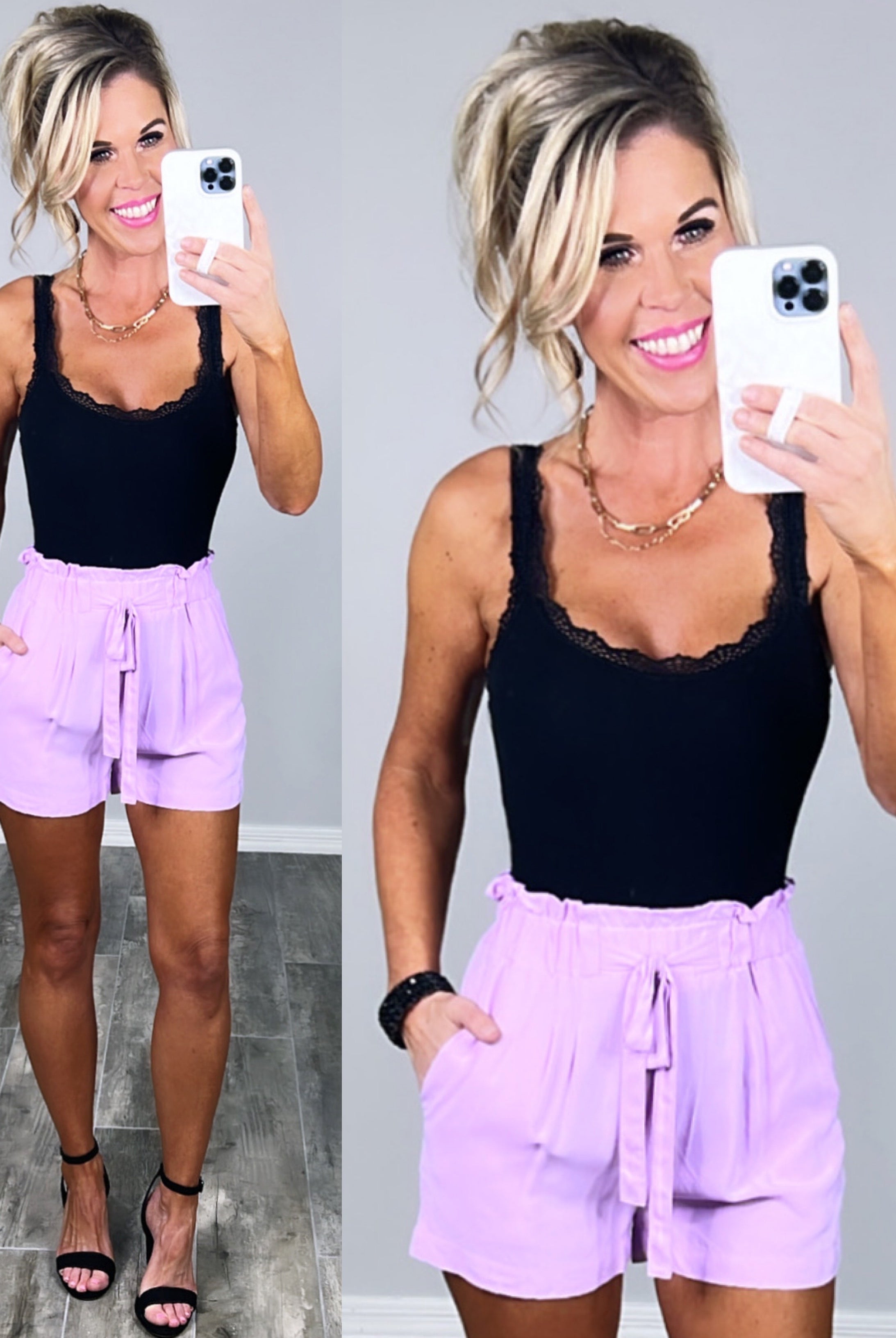 Lace Ribbed Bodysuit - Black-privityboutique-Privity Boutique, Women’s Fashion Boutique in Mesa, Arizona