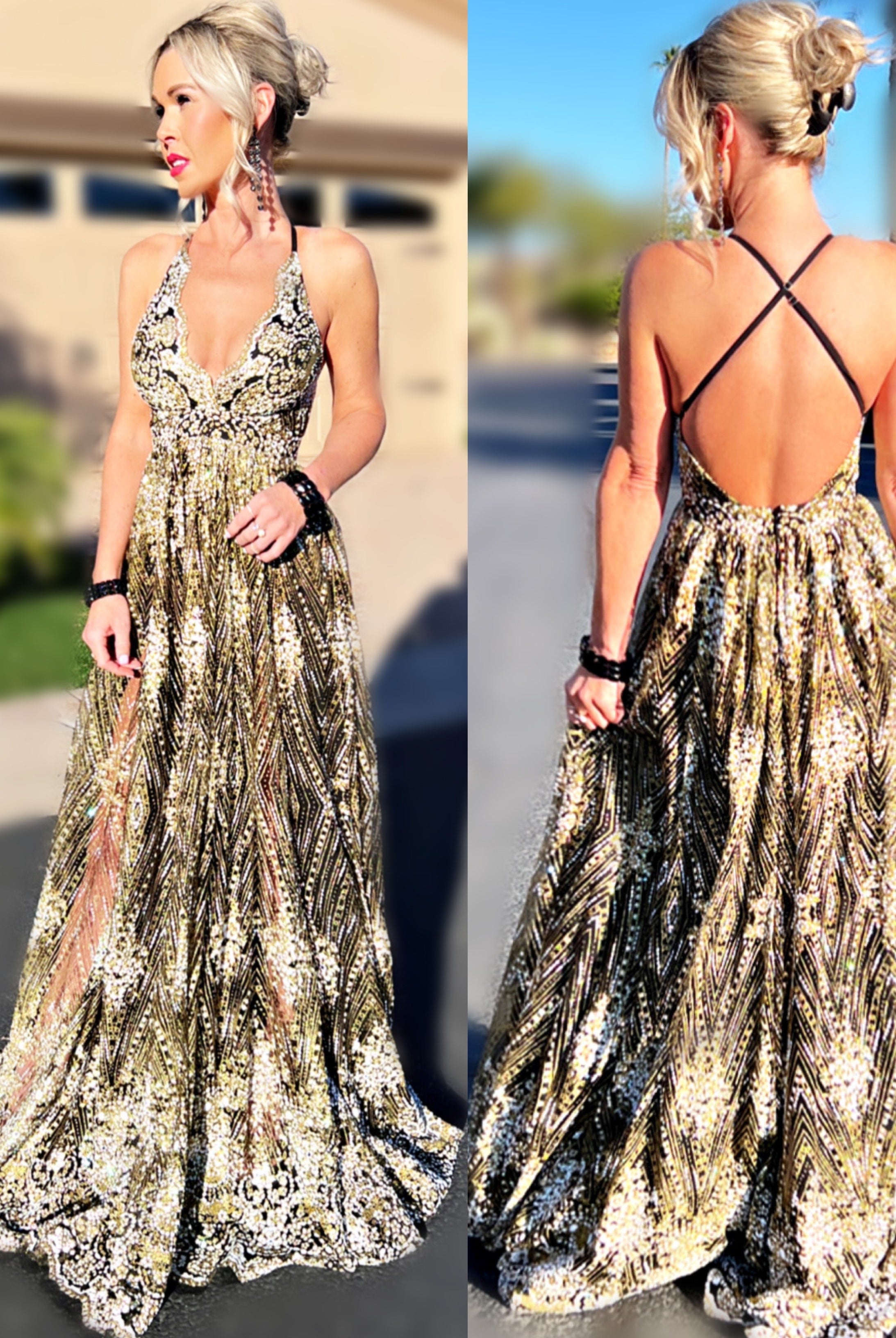 Sequin Stunner Maxi Dress-Dress-privityboutique.com-Privity Boutique, Women’s Fashion Boutique in Mesa, Arizona