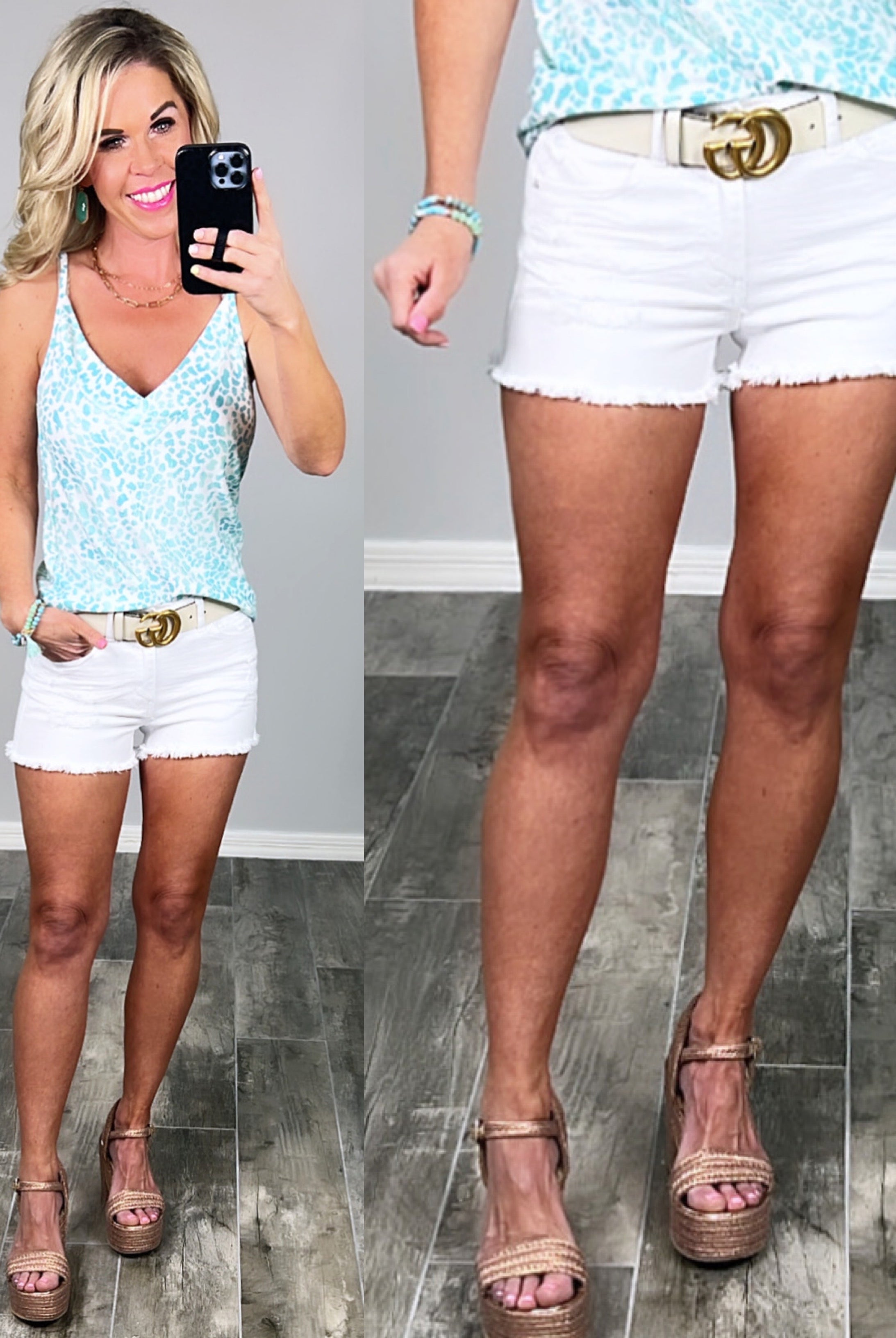 Under the Radar White Shorts-shorts-privityboutique.com-Privity Boutique, Women’s Fashion Boutique in Mesa, Arizona