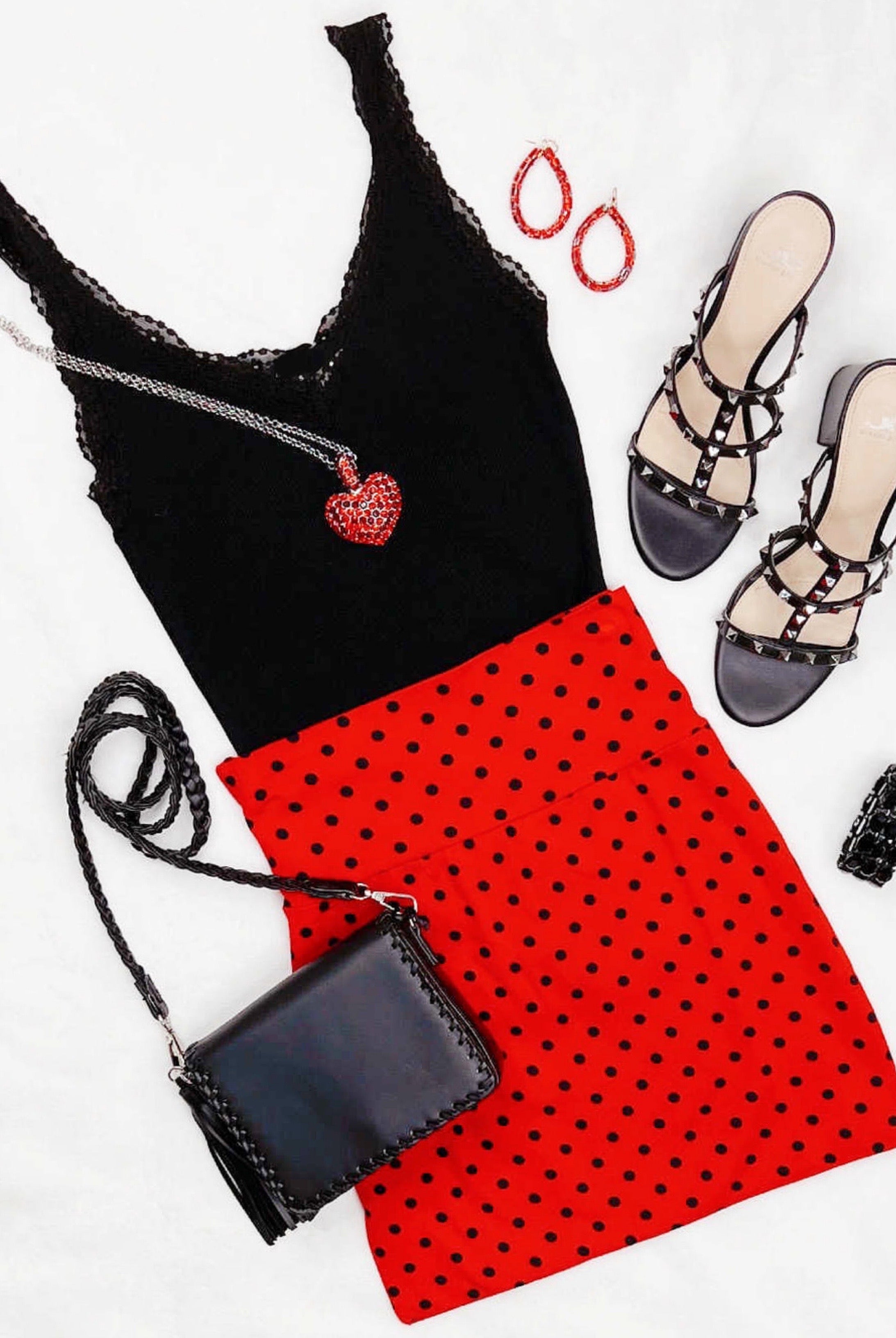 Sassy Stuff Polka Dot Skirt-Dress-privityboutique.com-Privity Boutique, Women’s Fashion Boutique in Mesa, Arizona