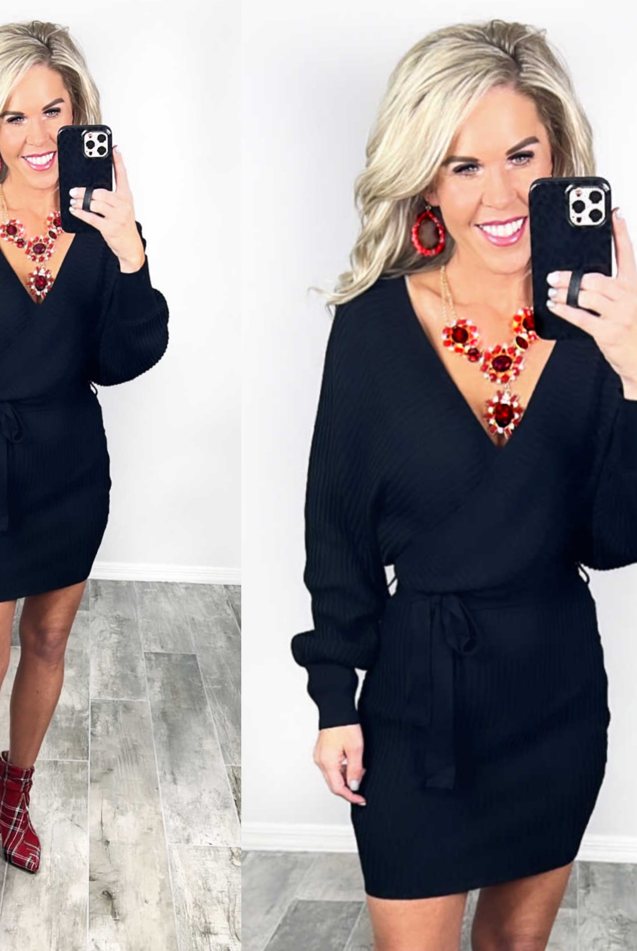 Want Your Digits Sweater Dress - Multiple Colors-dress-privityboutique-Privity Boutique, Women’s Fashion Boutique in Mesa, Arizona