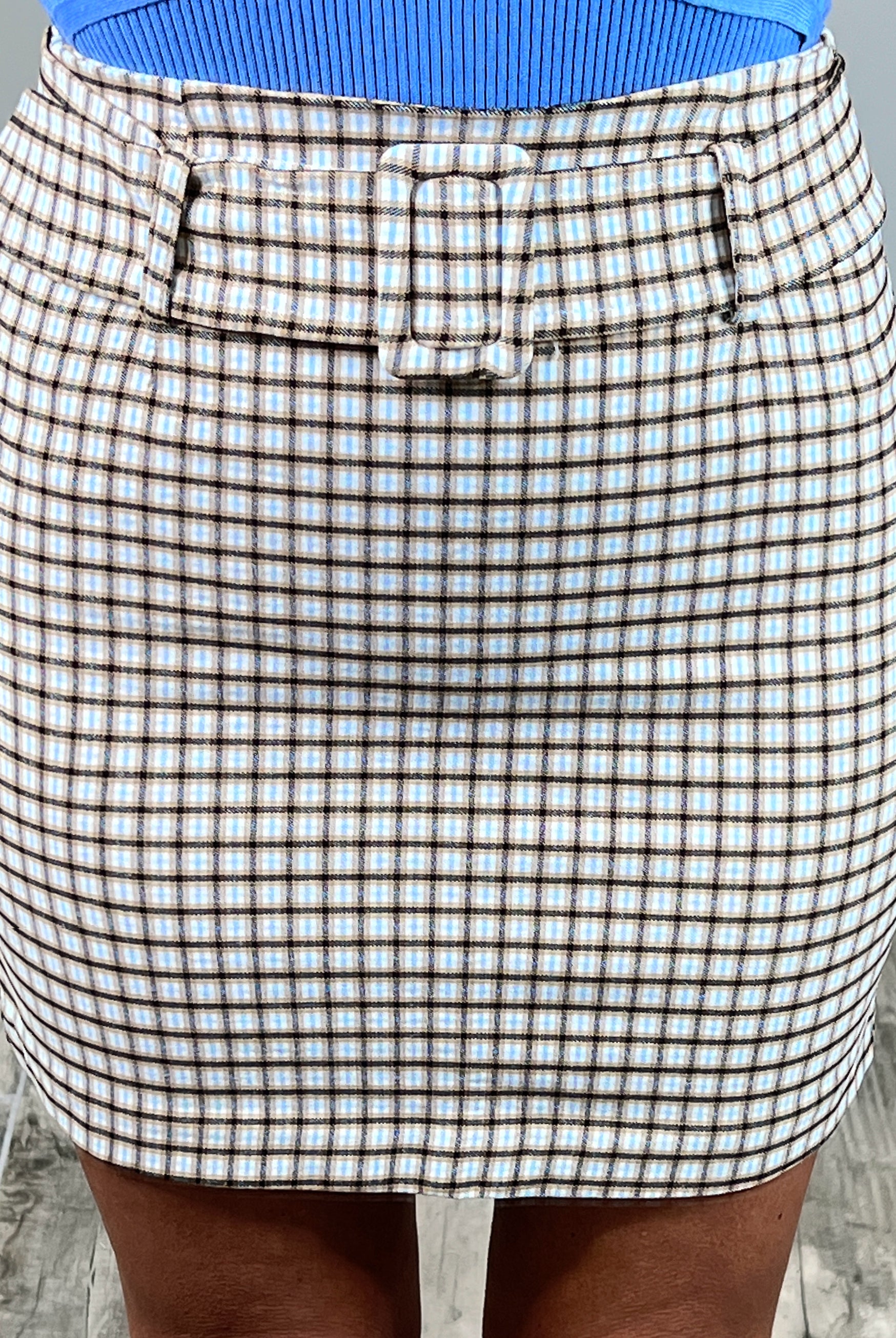 Plaid Belted Skirt-Dress-privityboutique.com-Privity Boutique, Women’s Fashion Boutique in Mesa, Arizona