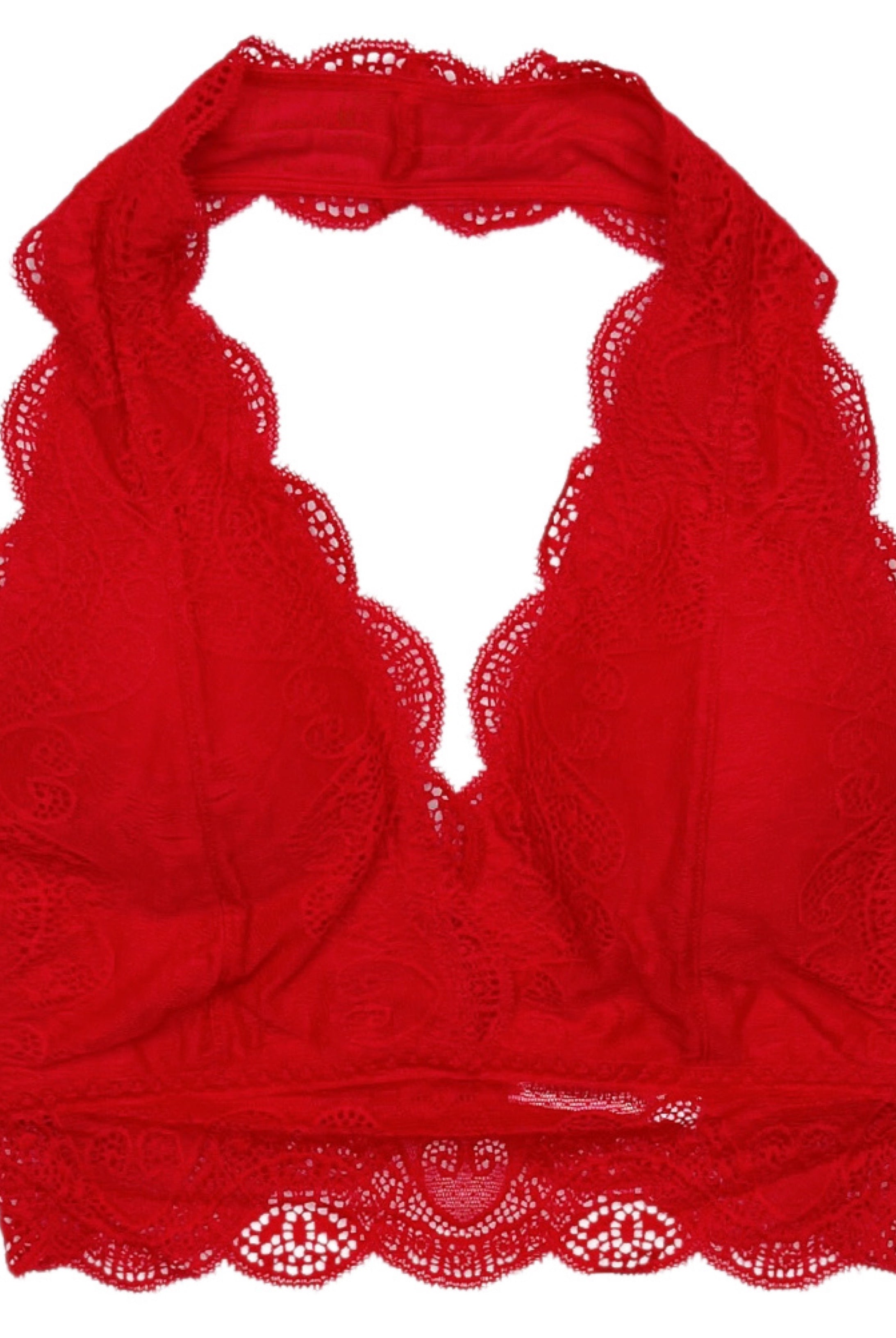 Bare it All Padded Lace Halter Bralette-bralette-privityboutique.com-Privity Boutique, Women’s Fashion Boutique in Mesa, Arizona