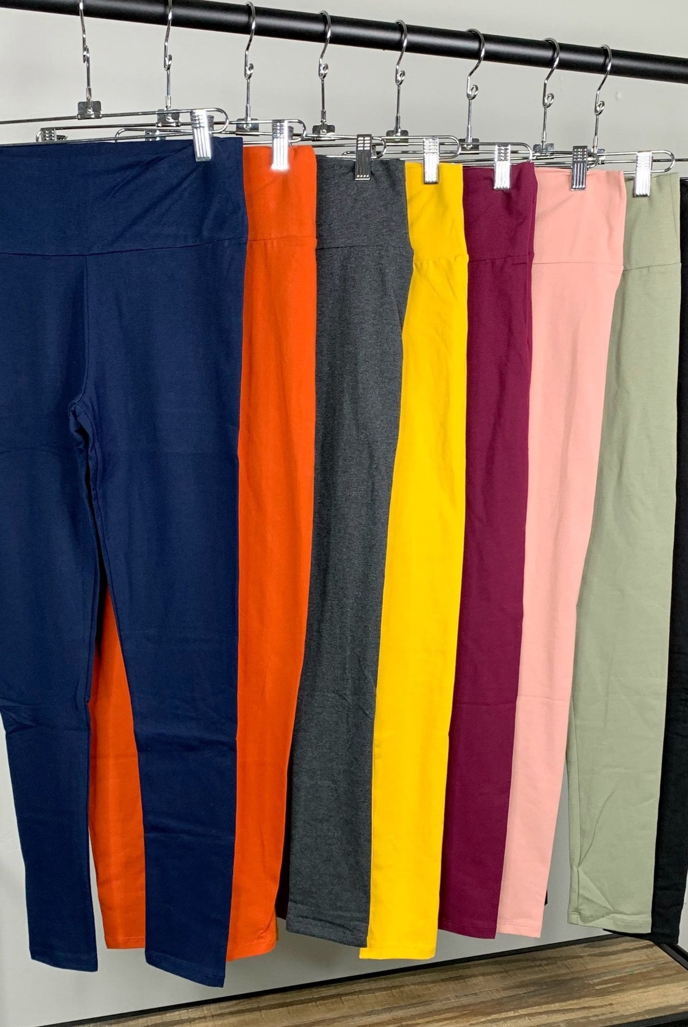 High Waist Solid Leggings - Multiple Colors-Leggings-privityboutique-Privity Boutique, Women’s Fashion Boutique in Mesa, Arizona