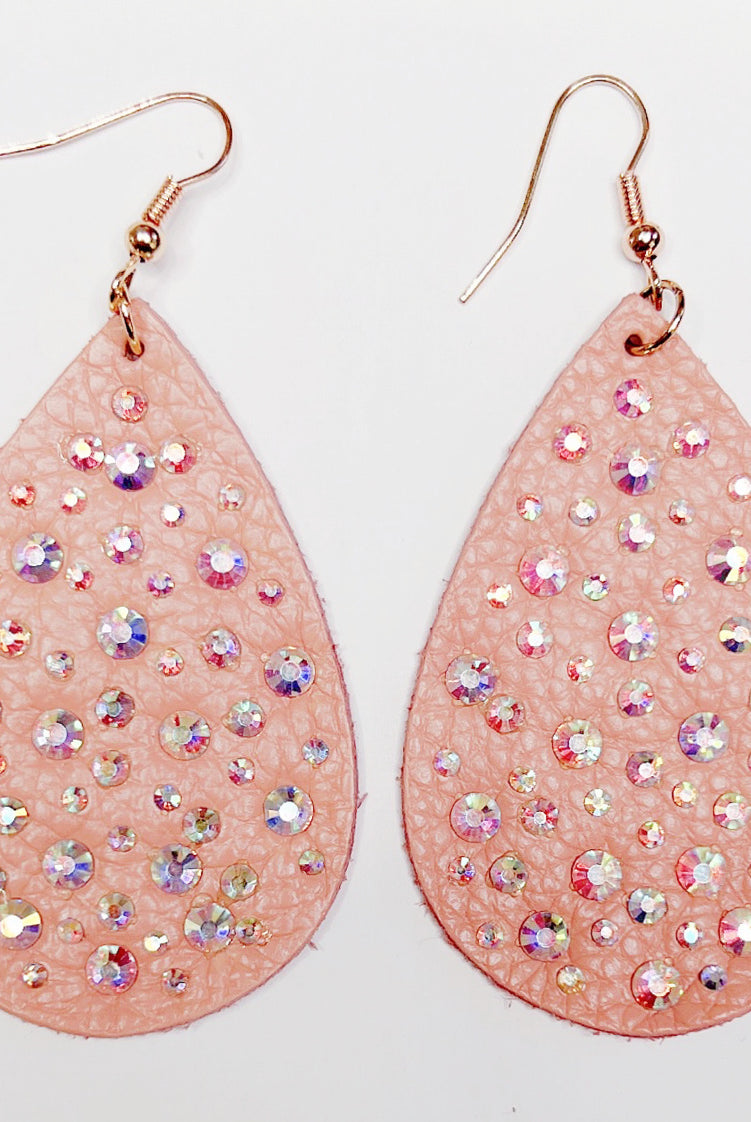 Leather Drop Earrings - Multiple Colors-privityboutique-Privity Boutique, Women’s Fashion Boutique in Mesa, Arizona