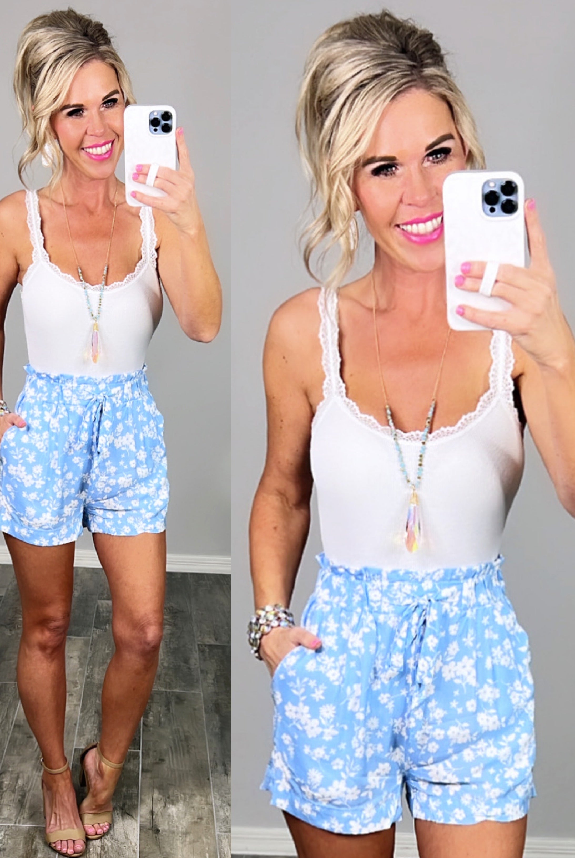 Lace Ribbed Bodysuit - White-privityboutique-Privity Boutique, Women’s Fashion Boutique in Mesa, Arizona