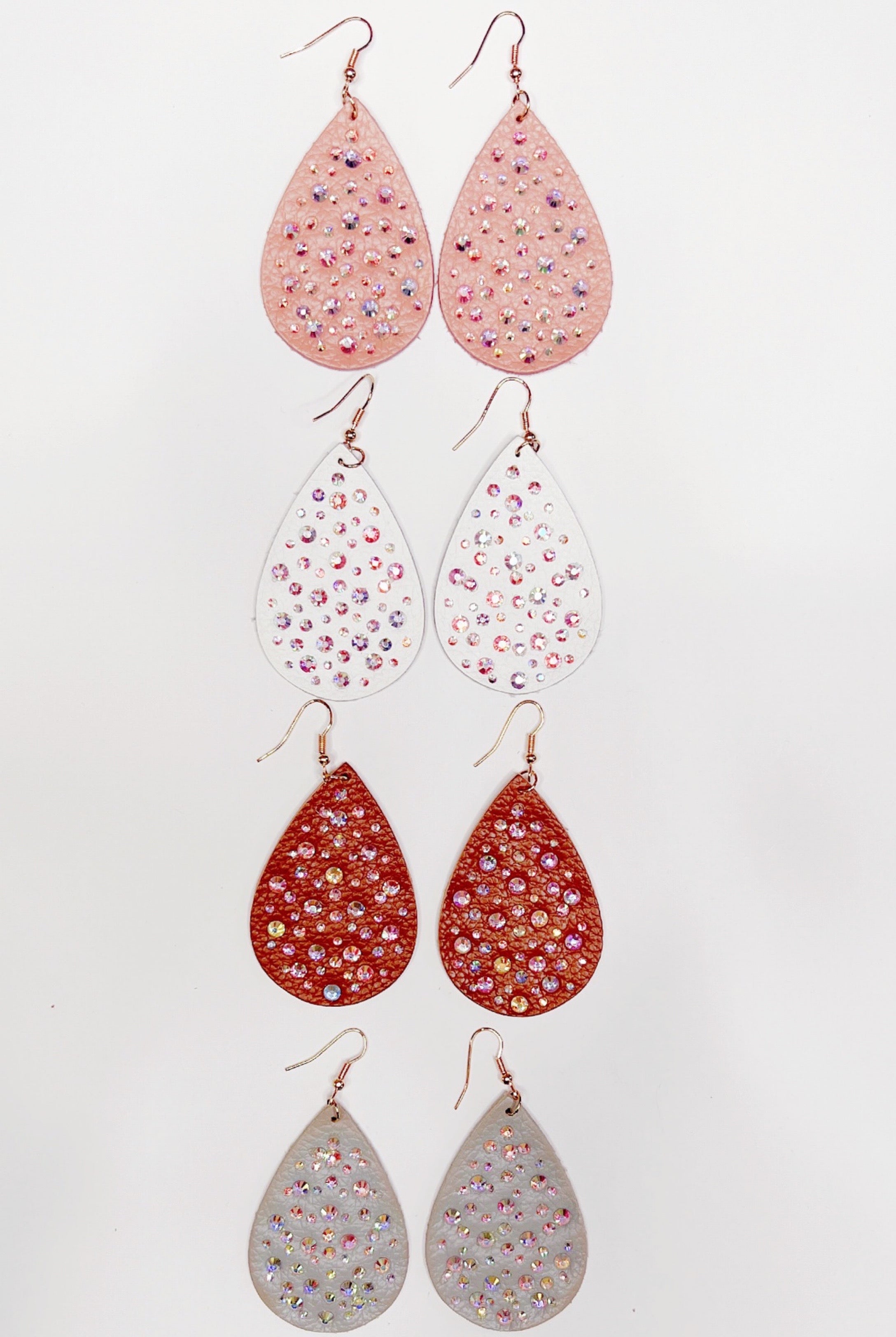 Leather Drop Earrings - Multiple Colors-privityboutique-Privity Boutique, Women’s Fashion Boutique in Mesa, Arizona