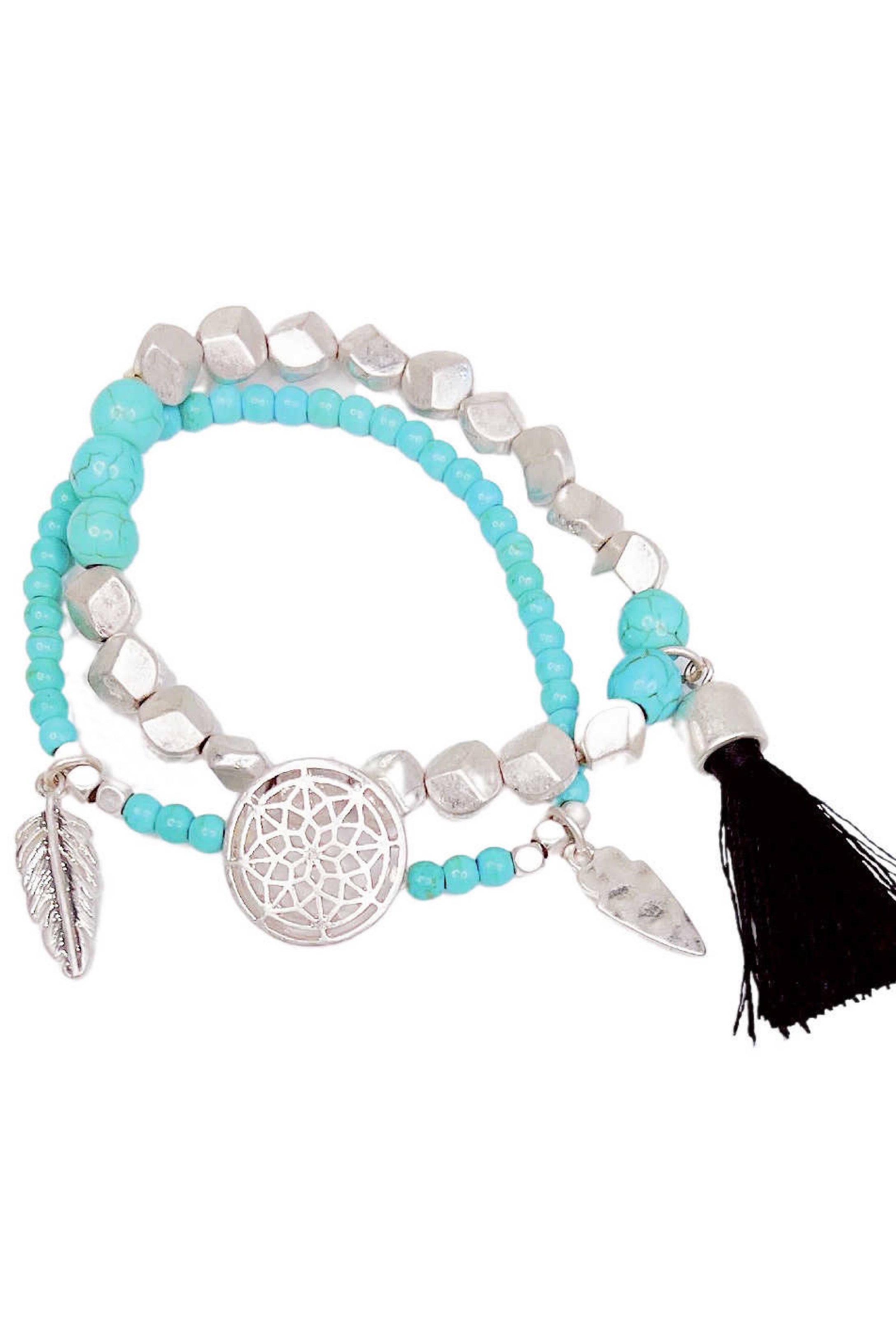 Feather & Free Bracelet-bracelet-privityboutique.com-Privity Boutique, Women’s Fashion Boutique in Mesa, Arizona