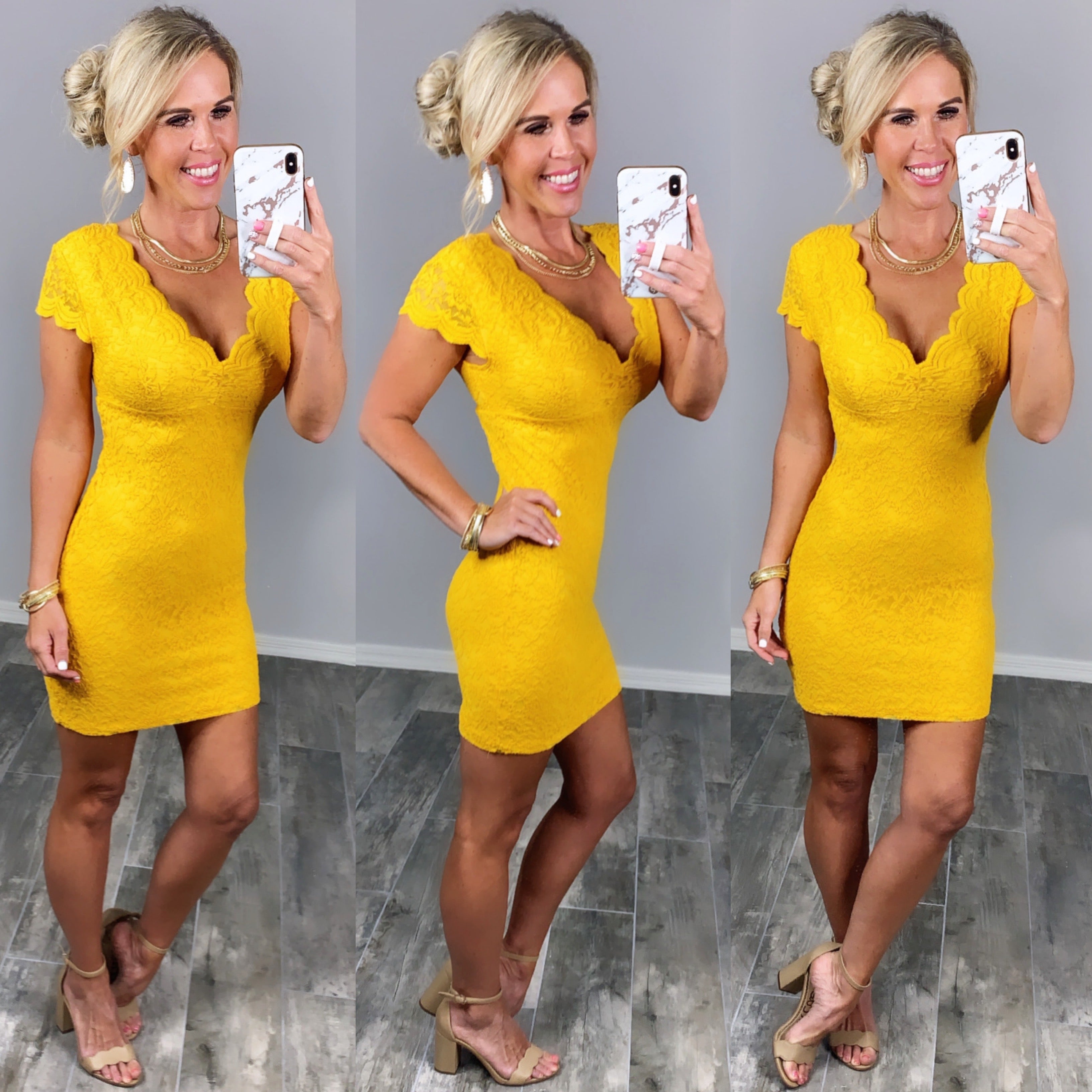 Thriving All Night Dress - Mustard-Dress-privityboutique.com-Privity Boutique, Women’s Fashion Boutique in Mesa, Arizona