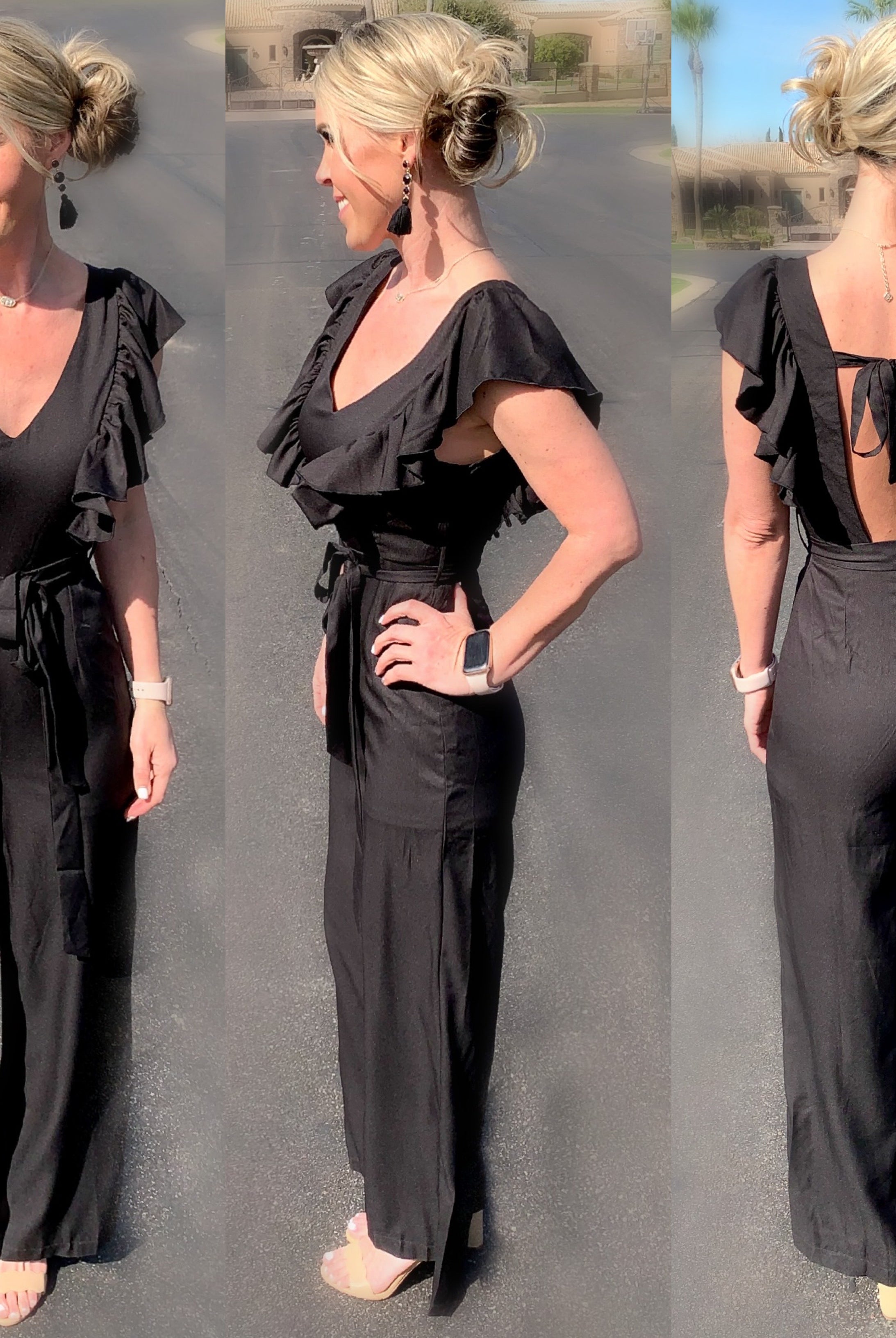 Always Wanting You Black Jumpsuit-Dress-privityboutique.com-Privity Boutique, Women’s Fashion Boutique in Mesa, Arizona