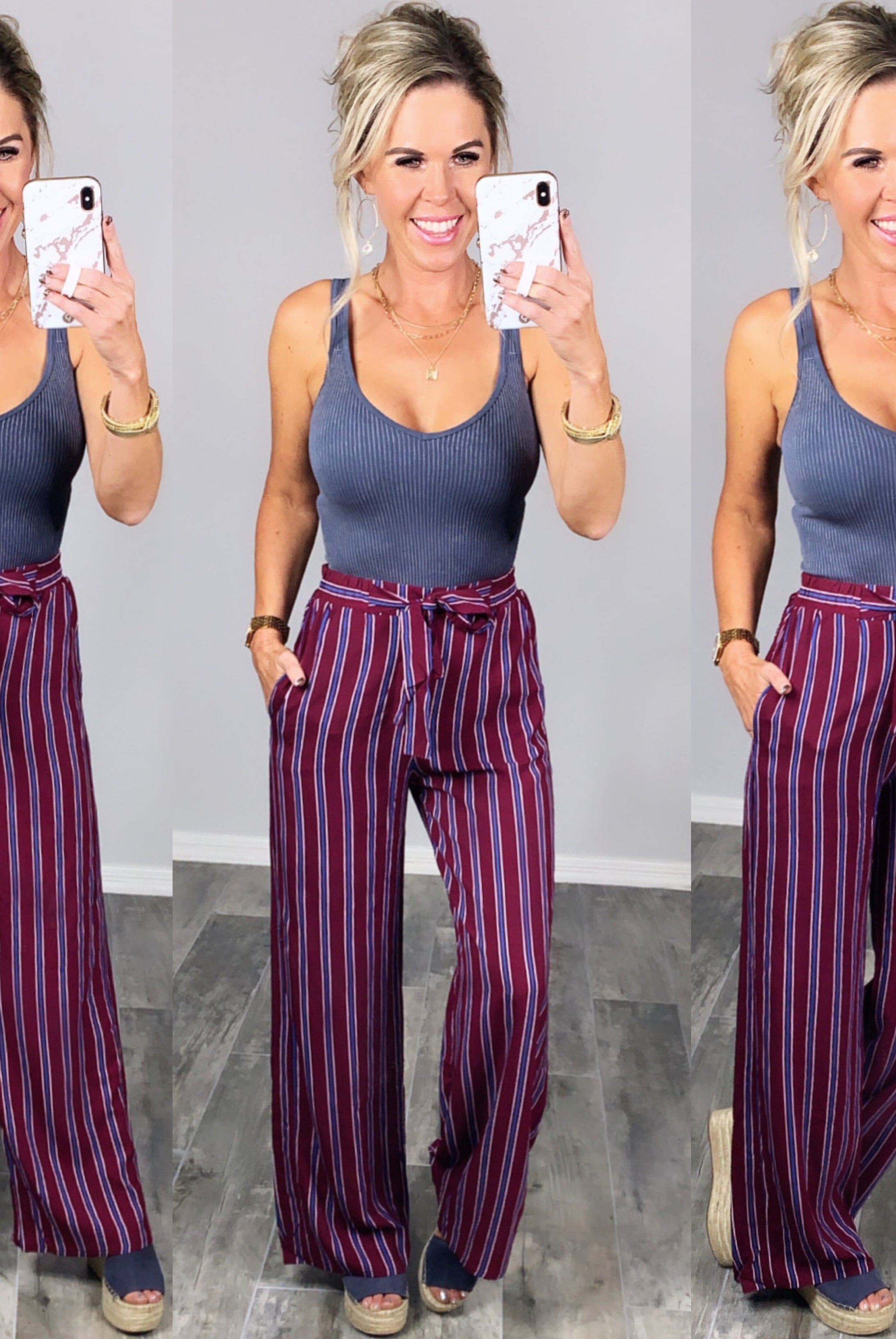 Epiphany Moment Pants - Burgundy-palazzo-privityboutique.com-Privity Boutique, Women’s Fashion Boutique in Mesa, Arizona