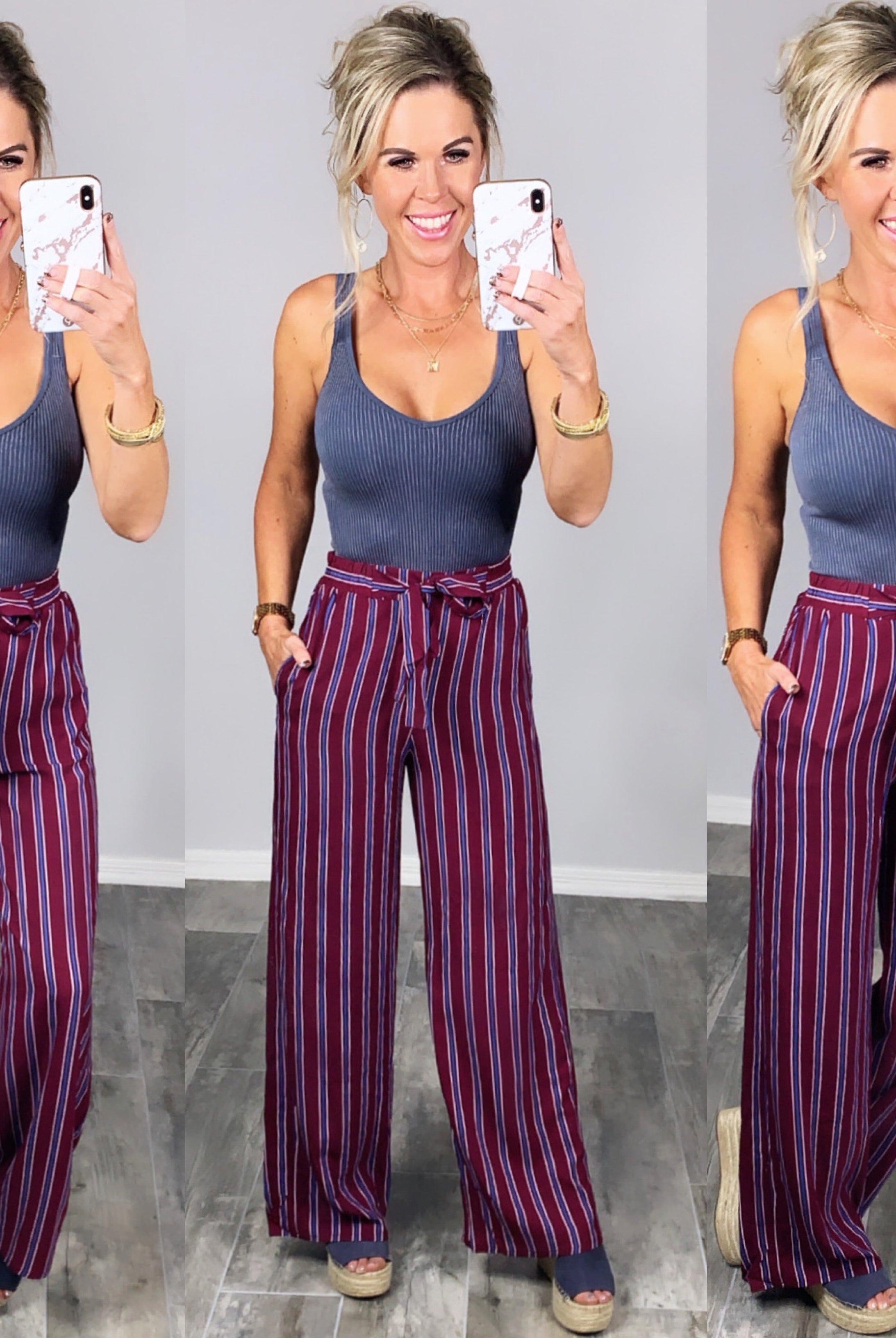 Epiphany Moment Pants - Burgundy-palazzo-privityboutique.com-Privity Boutique, Women’s Fashion Boutique in Mesa, Arizona