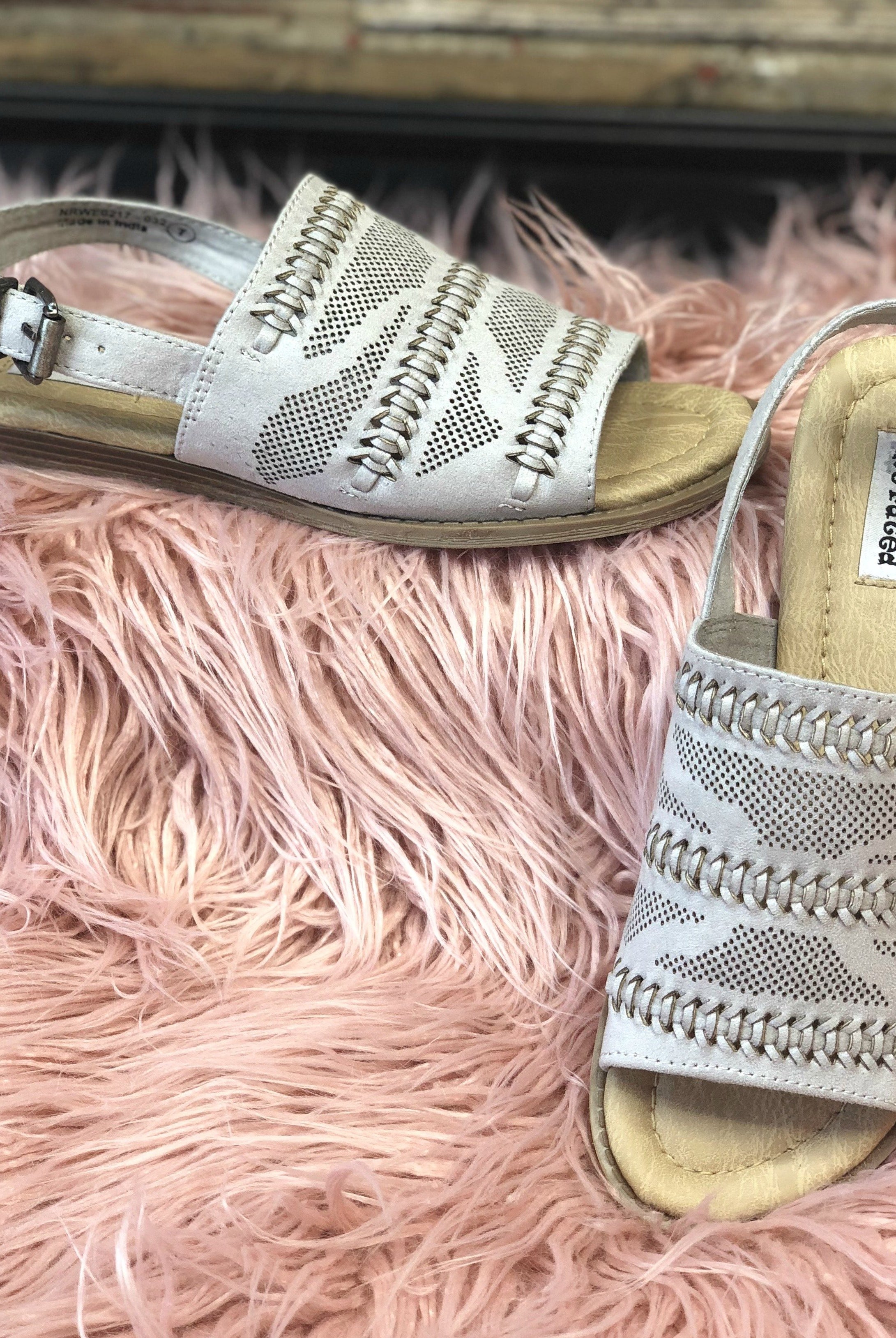 One Step At A Time Grey Sandals-sandals-privityboutique.com-Privity Boutique, Women’s Fashion Boutique in Mesa, Arizona