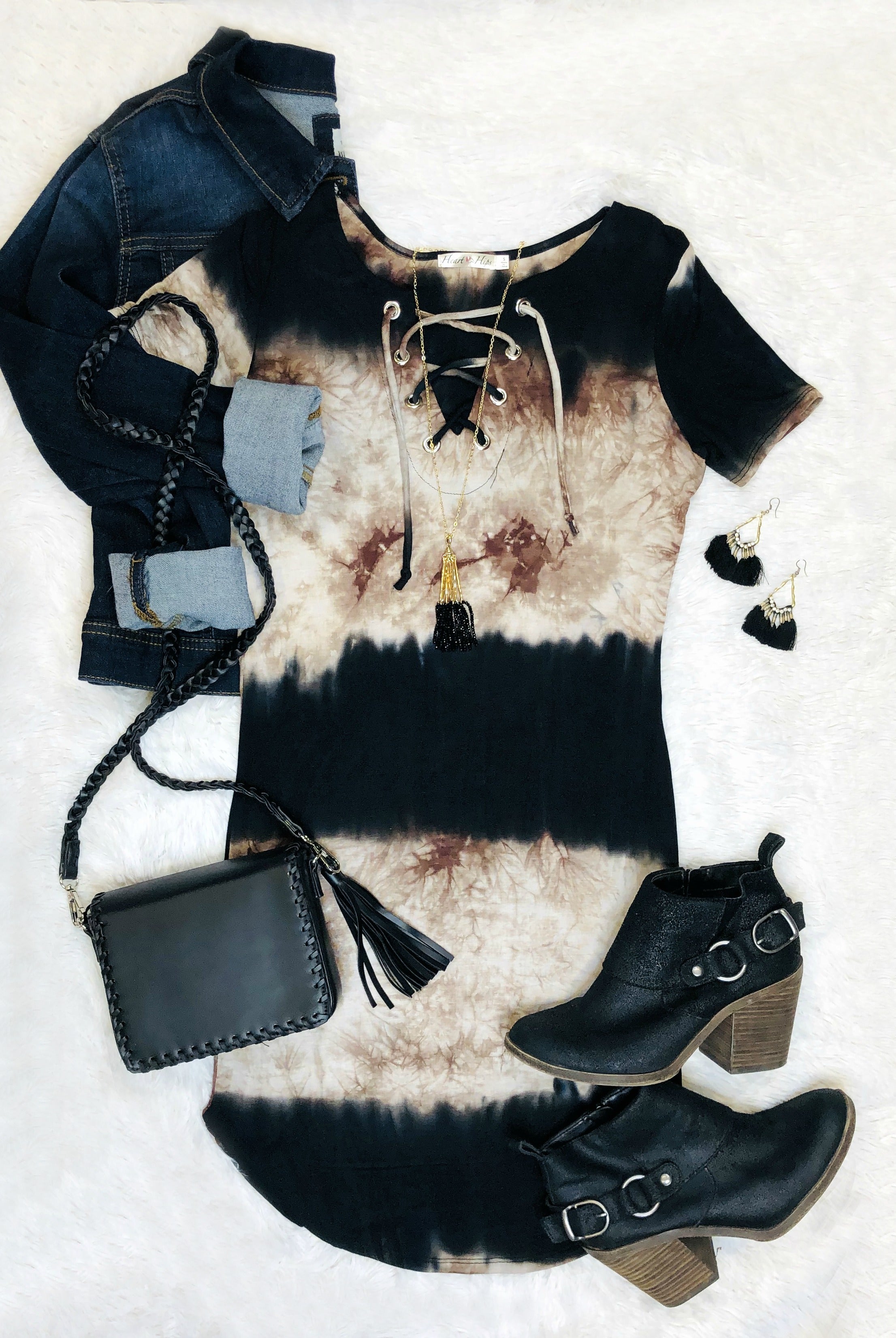 It's Only the Beginning Tunic Dress-Dress-privityboutique.com-Privity Boutique, Women’s Fashion Boutique in Mesa, Arizona