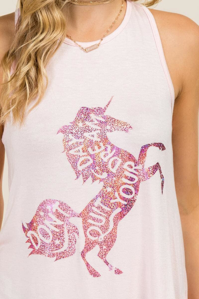Dont Quit Your Day Dream Unicorn Tank-Top-privityboutique.com-Privity Boutique, Women’s Fashion Boutique in Mesa, Arizona