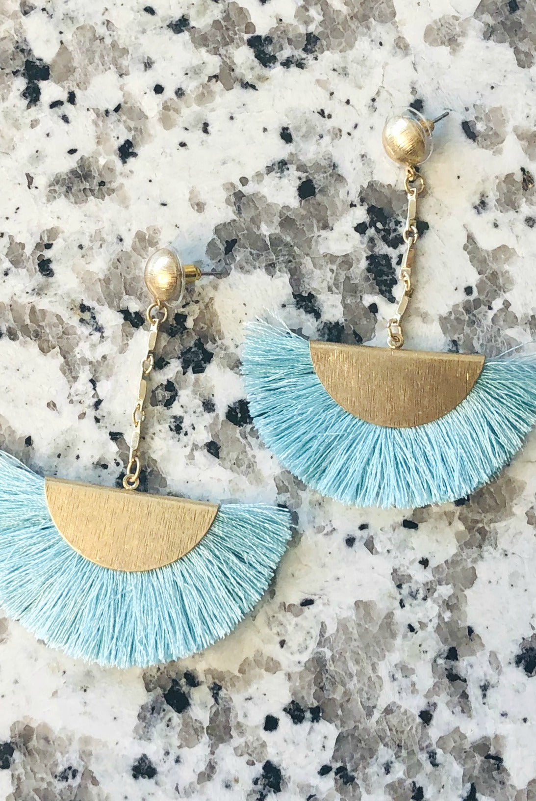 Long Time Coming Tassel Earrings: Mint-earrings-privityboutique.com-Privity Boutique, Women’s Fashion Boutique in Mesa, Arizona