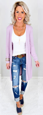 Keep Your Secrets Cardigan - Lavender-Top-privityboutique.com-Privity Boutique, Women’s Fashion Boutique in Mesa, Arizona