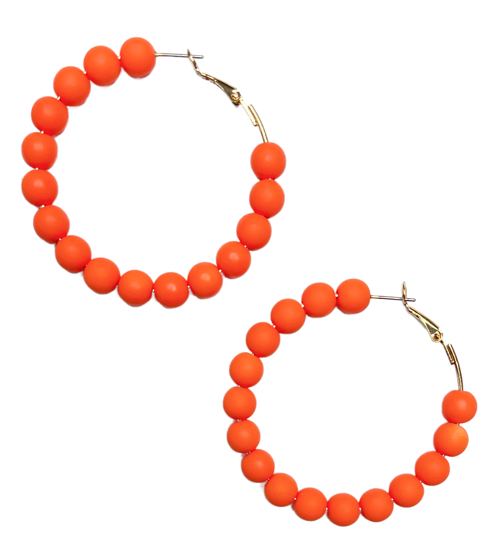 Bold Beaded Hoop Earrings-earrings-privityboutique-Privity Boutique, Women’s Fashion Boutique in Mesa, Arizona