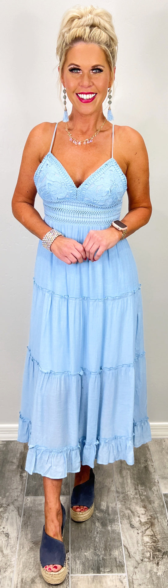 It All Begins With Love Maxi Dress - Sky Blue-Dress-privityboutique.com-Privity Boutique, Women’s Fashion Boutique in Mesa, Arizona