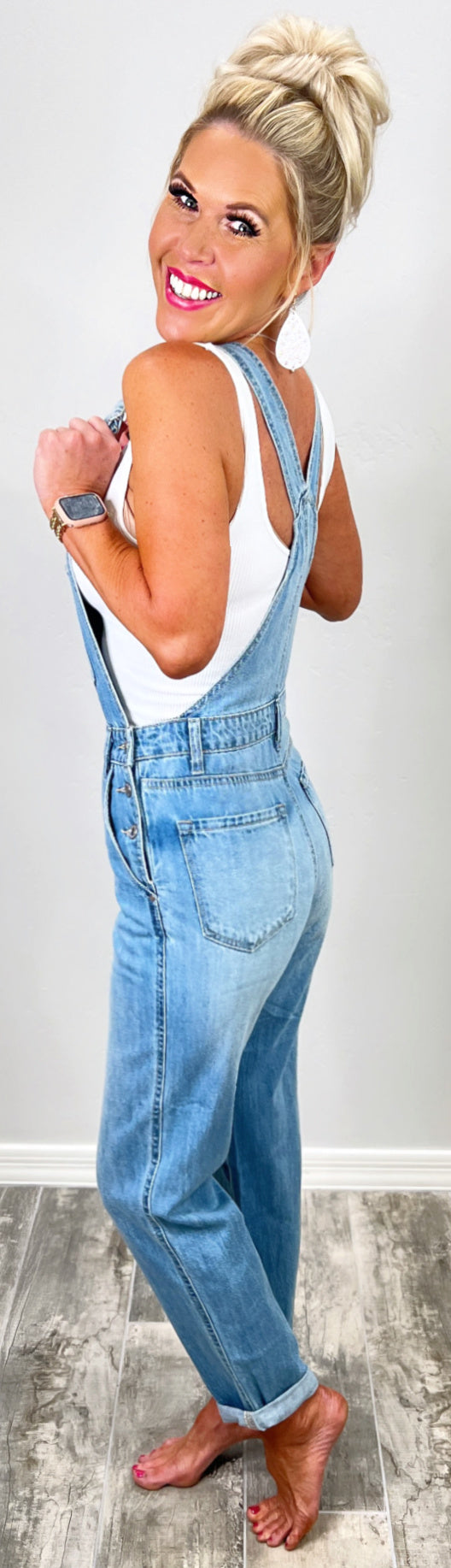 Best Yet Light Wash Overalls-overalls-privityboutique-Privity Boutique, Women’s Fashion Boutique in Mesa, Arizona