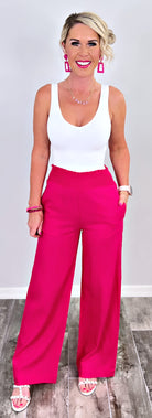 Wait For Me Pants - Pink-palazzo-privityboutique.com-Privity Boutique, Women’s Fashion Boutique in Mesa, Arizona