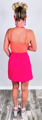 Bright Ideas Open Side Dress - Pink-Dress-privityboutique.com-Privity Boutique, Women’s Fashion Boutique in Mesa, Arizona