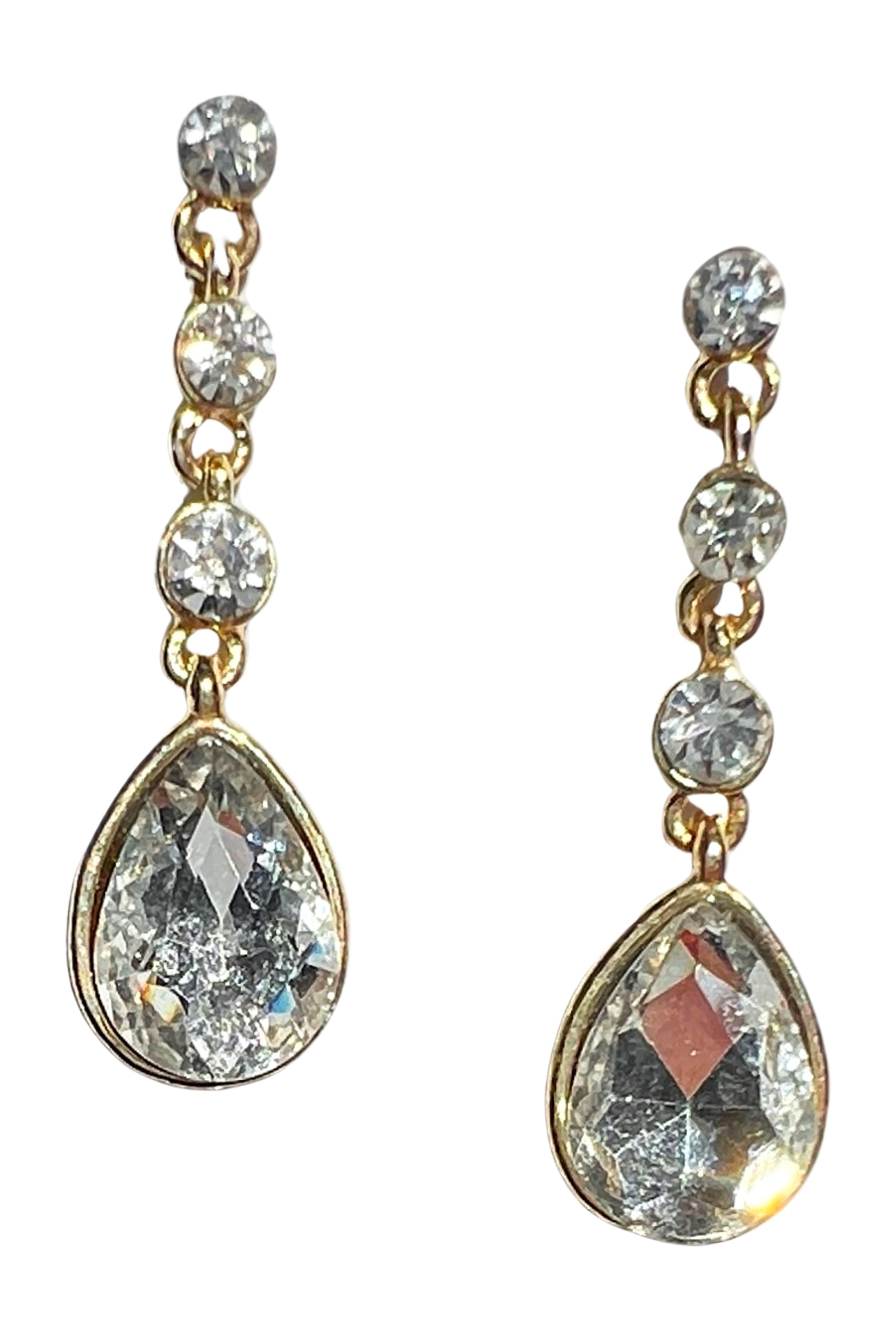 When She Speaks Gold Teardrop Earrings-earrings-privityboutique.com-Privity Boutique, Women’s Fashion Boutique in Mesa, Arizona