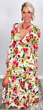 Where I Want To Be Floral Maxi Dress-Dress-privityboutique.com-Privity Boutique, Women’s Fashion Boutique in Mesa, Arizona