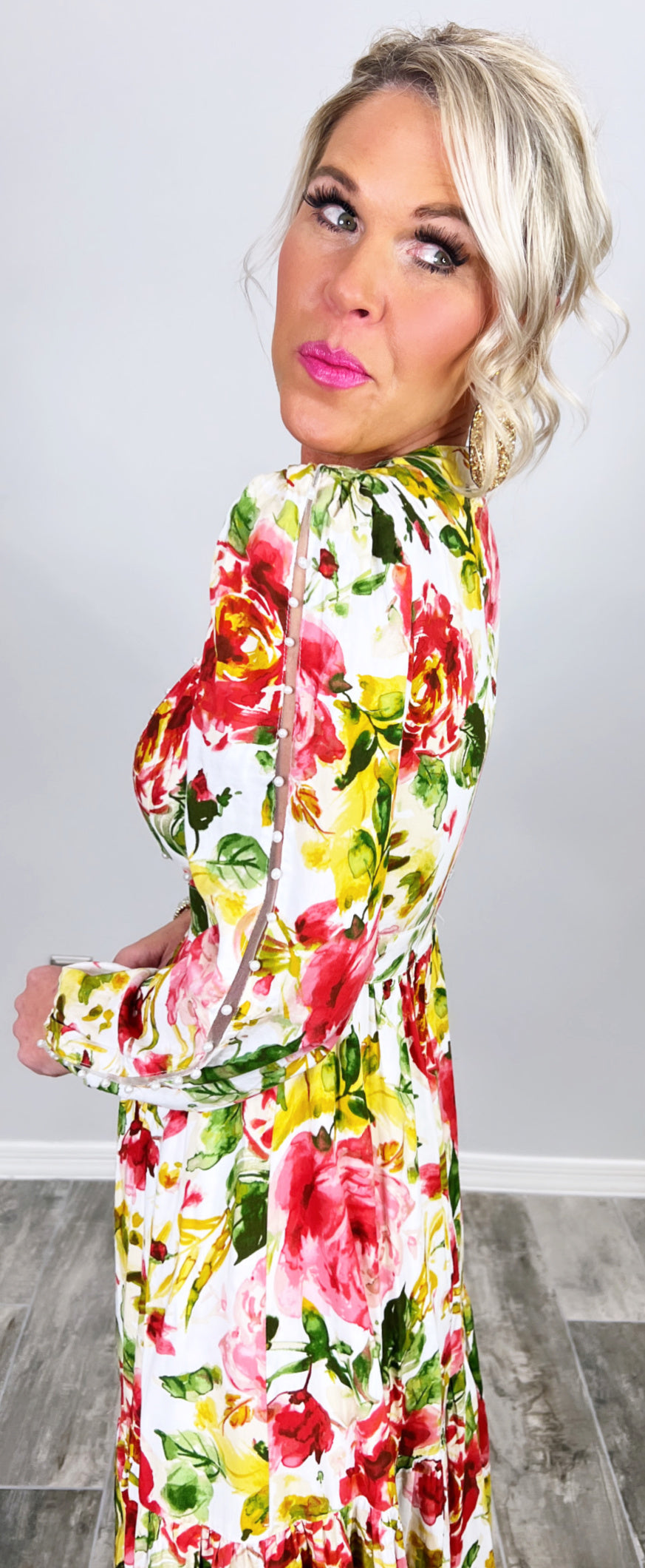 Where I Want To Be Floral Maxi Dress-Dress-privityboutique.com-Privity Boutique, Women’s Fashion Boutique in Mesa, Arizona