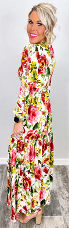 Where I Want To Be Floral Maxi Dress-Dress-privityboutique.com-Privity Boutique, Women’s Fashion Boutique in Mesa, Arizona